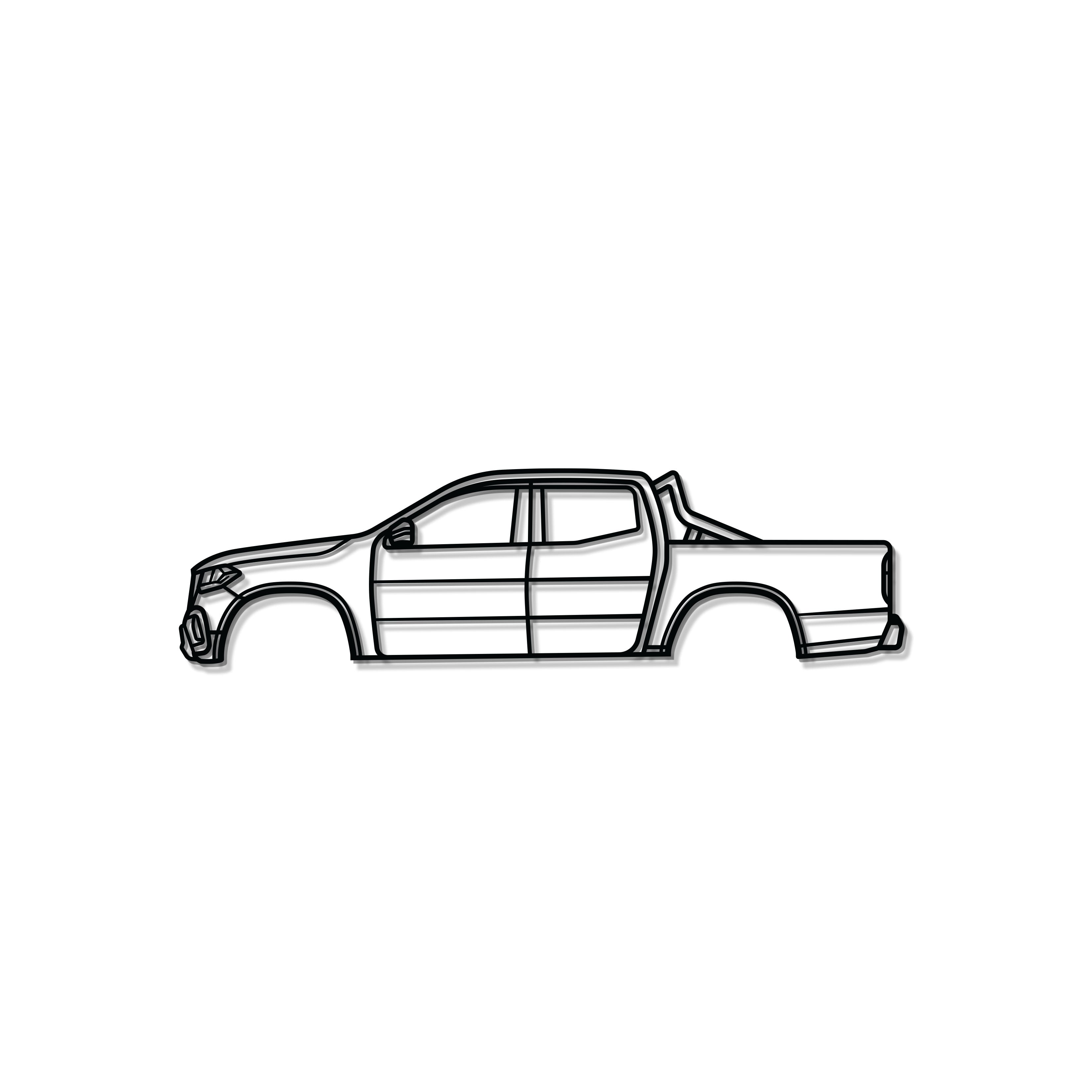 2018 X-Class Metal Car Wall Art - MT0636