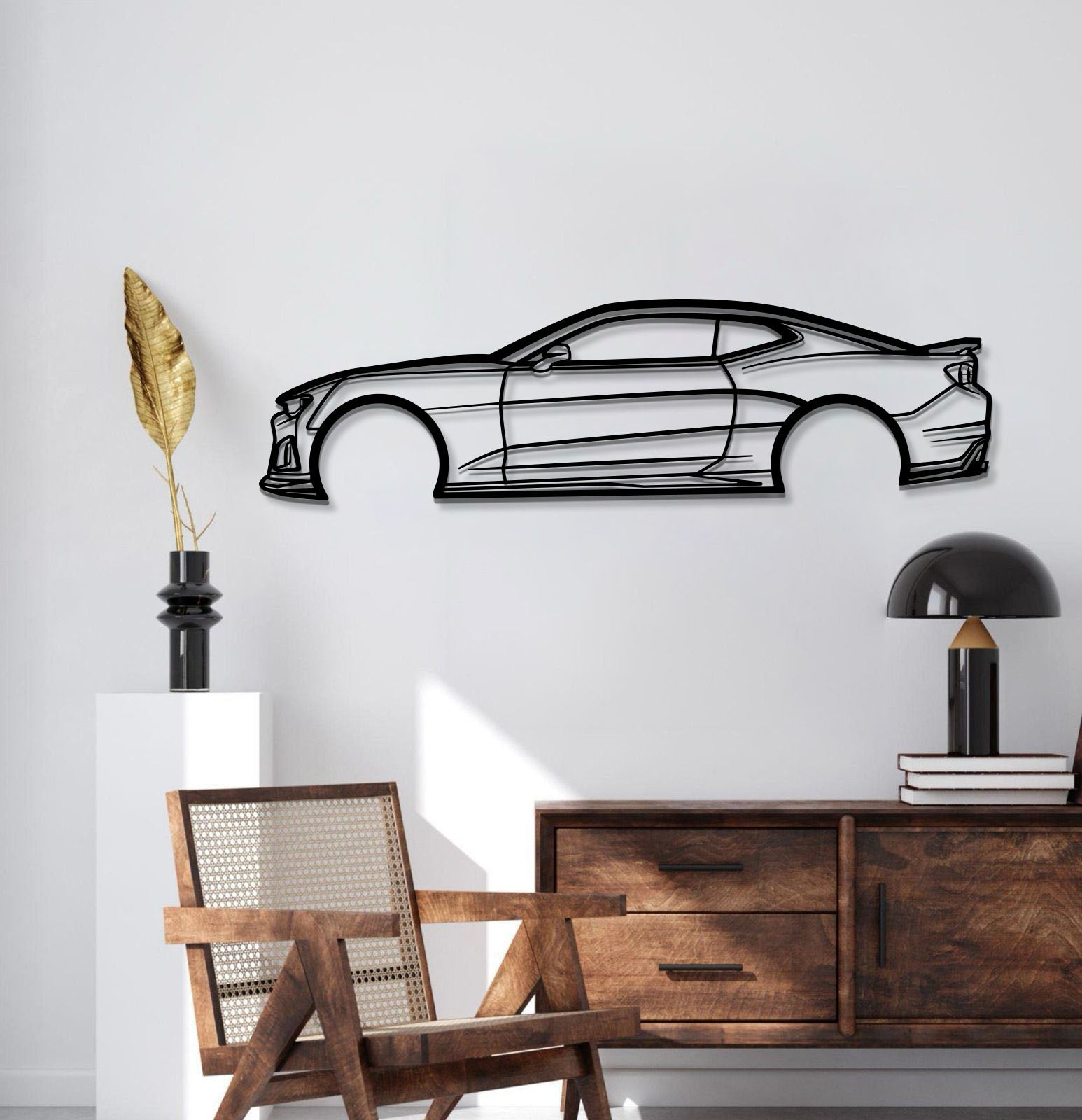 2019 Camaro ZLE1 Metal Car Wall Art - MT0649