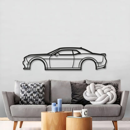2019 Challenger Hemi RT Metal Car Wall Art - MT0651