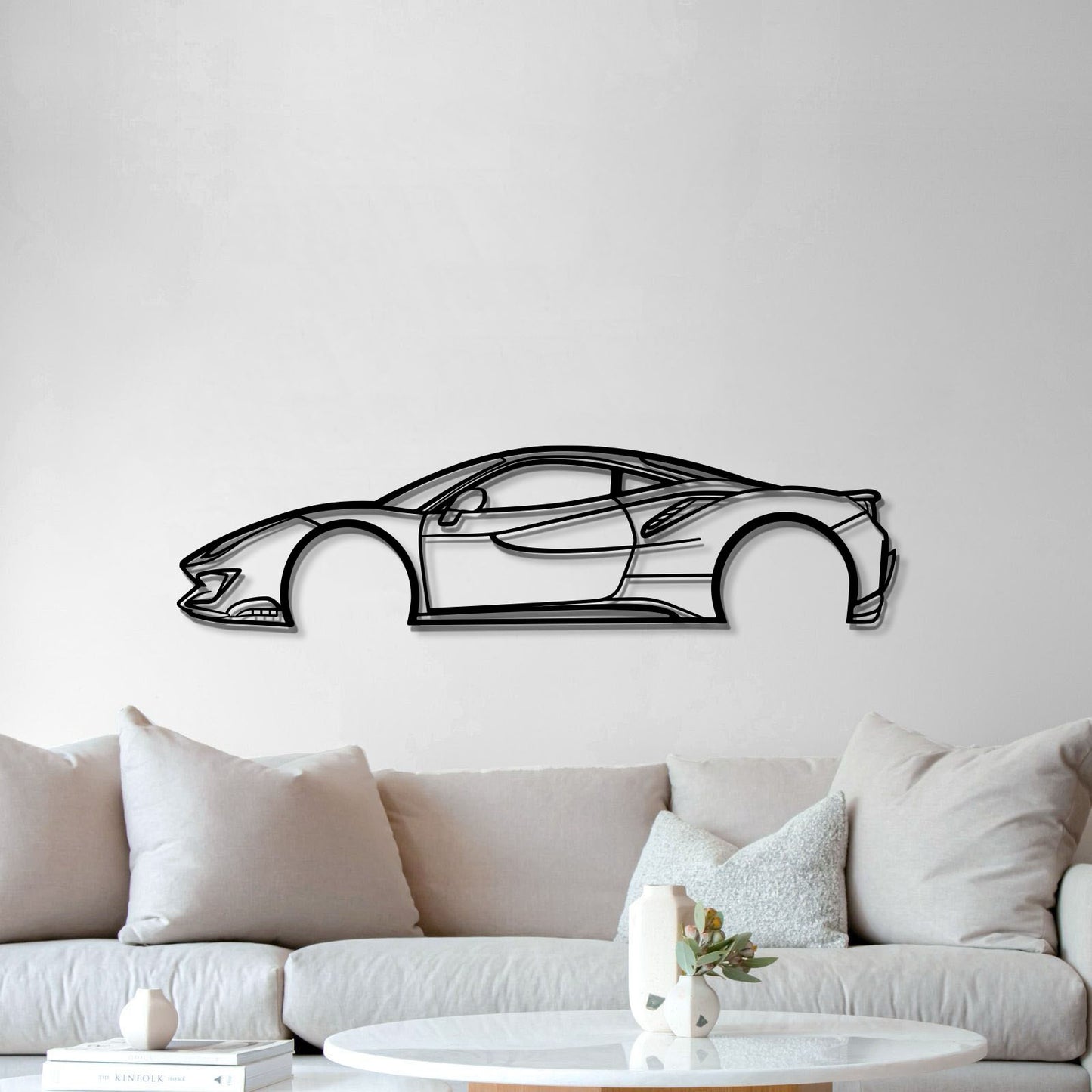 2019  488 PISTA Metal Car Wall Art - MT0640