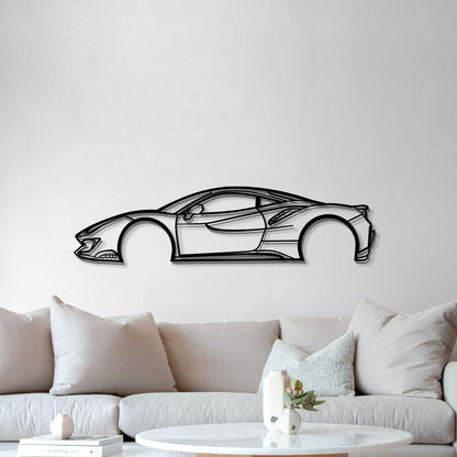 2019  488 PISTA Metal Car Wall Art - MT0640