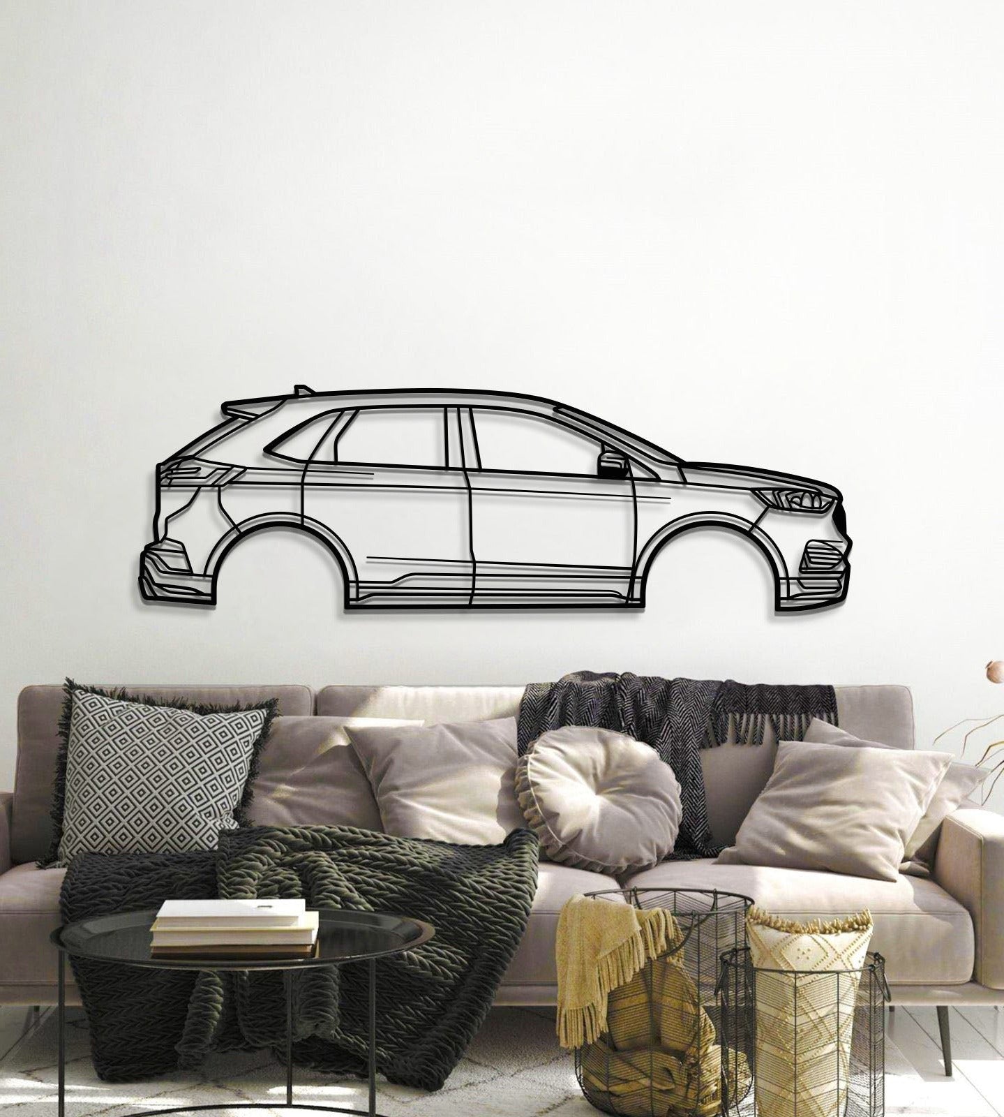 2019 Edge ST 2nd Gen Metal Car Wall Art - MT0657