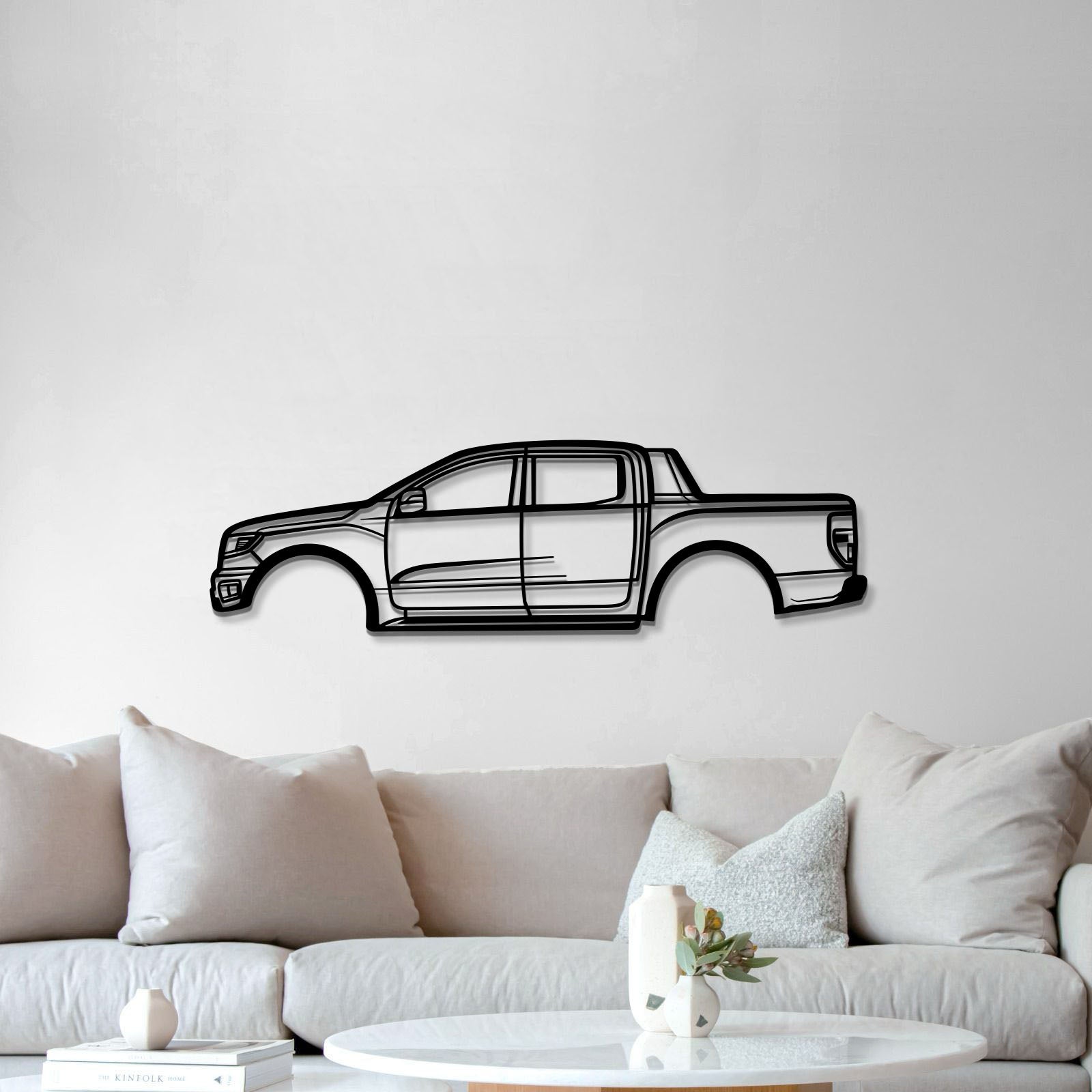 2019 F-150 Raptor Metal Car Wall Art - MT0659