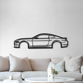 2019 Mustang Metal Car Wall Art - MT0668