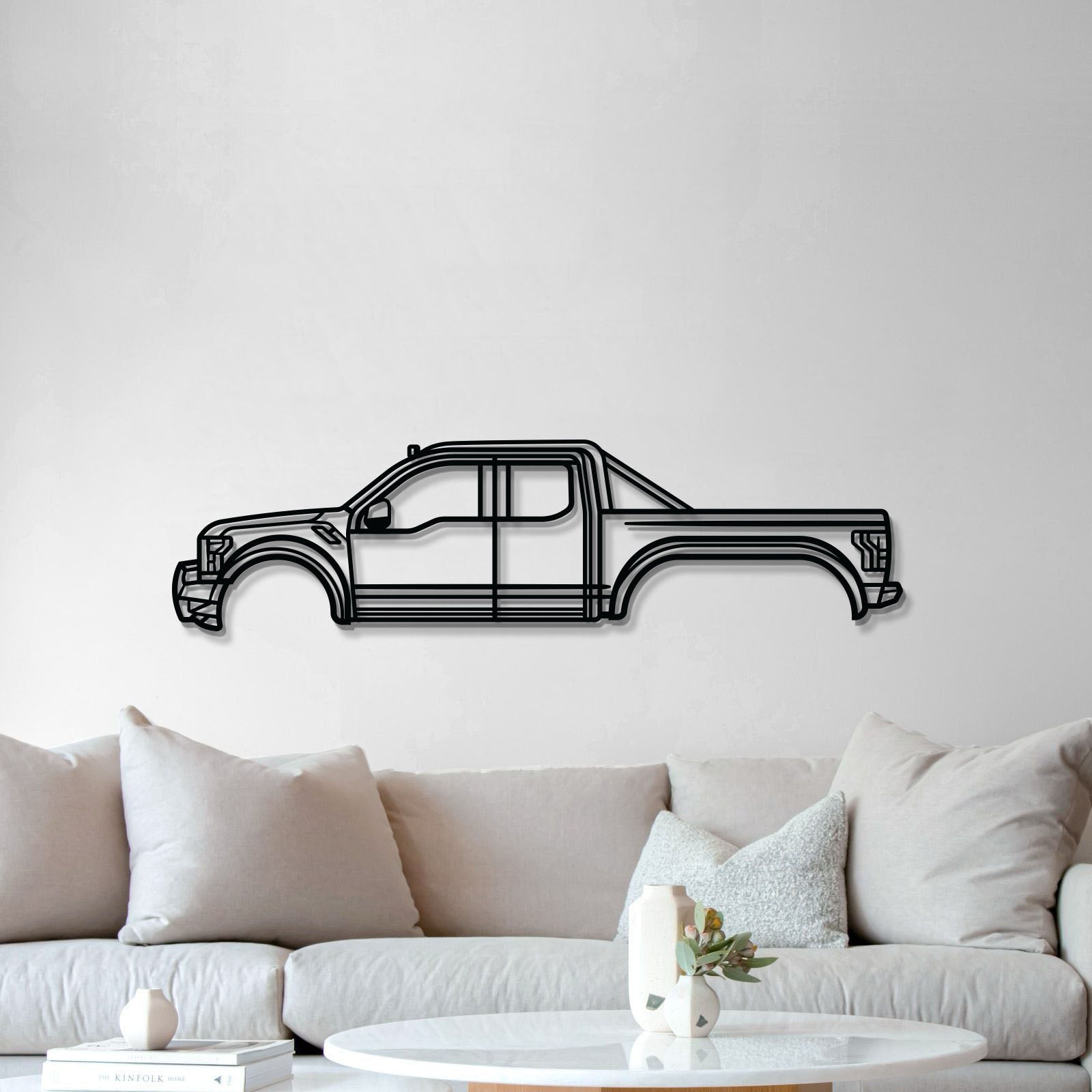 2019 VelociRaptor 6x6 Metal Car Wall Art - MT0684