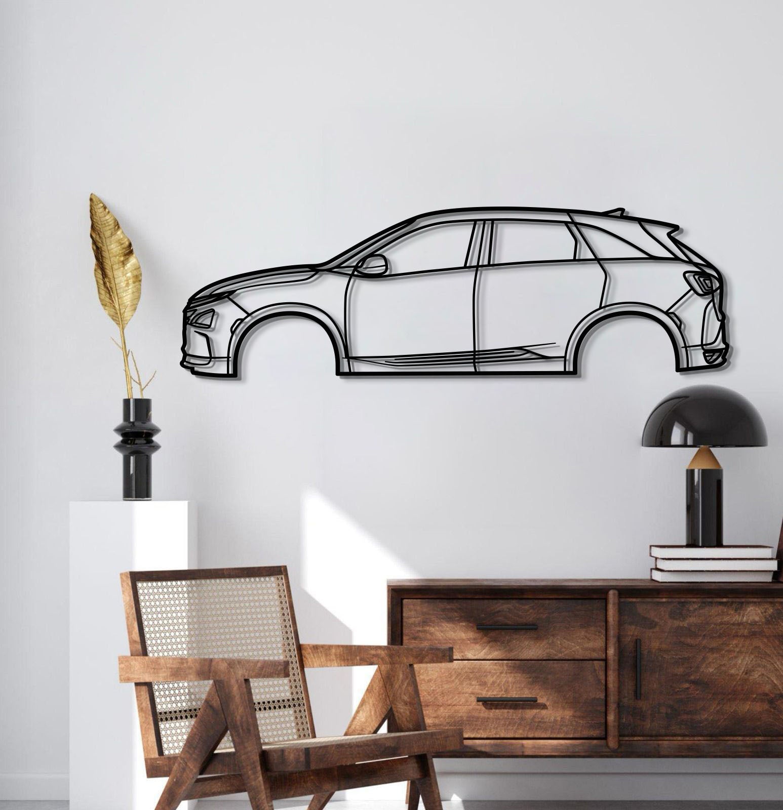 2019 Nexo 1st Gen Metal Car Wall Art - MT0670