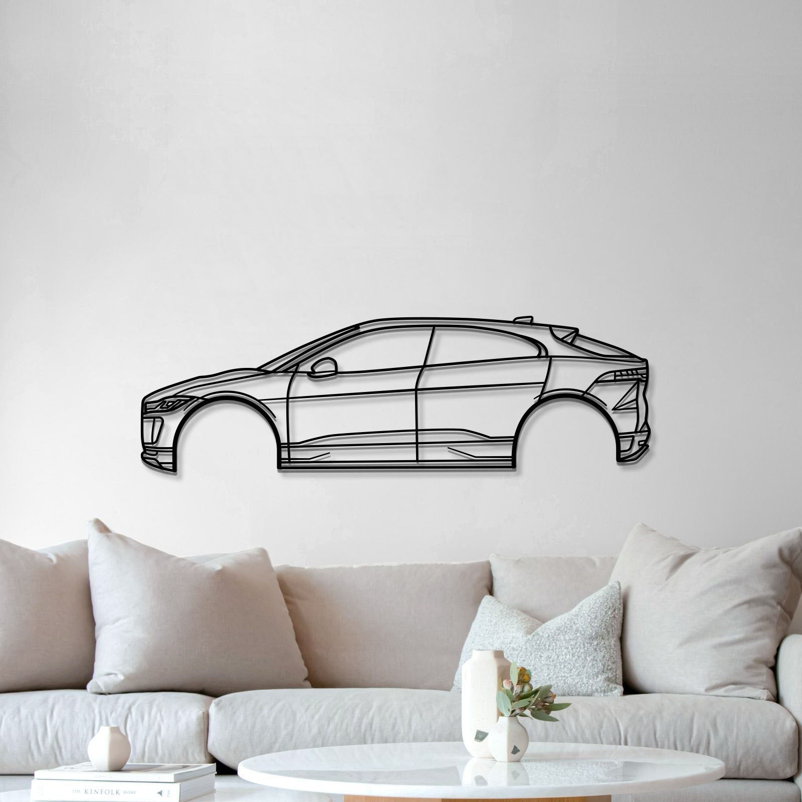 2019 I-Pace 1st Gen Metal Car Wall Art - MT0664