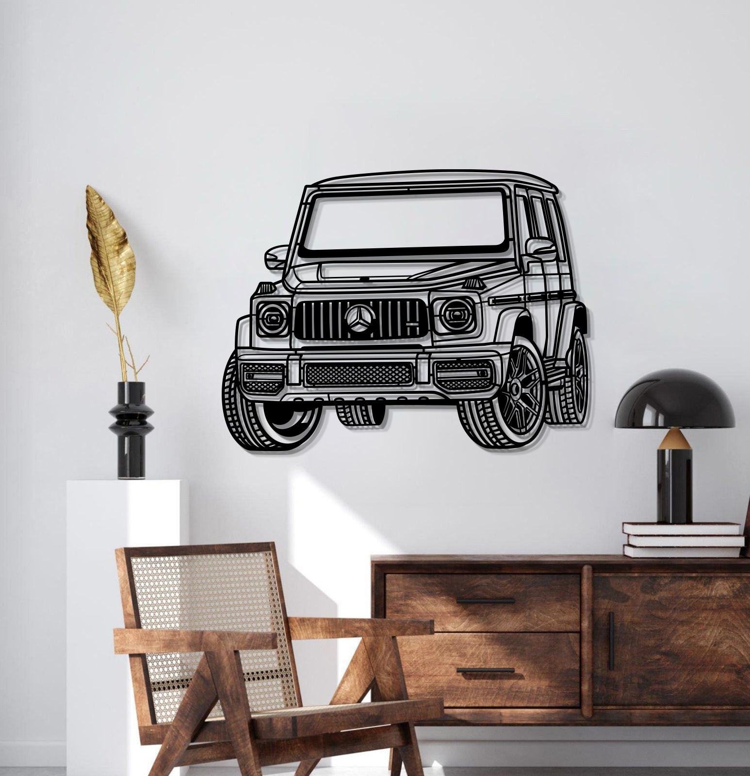 2019 G63 AMG Perspective Metal Car Wall Art - MT0454