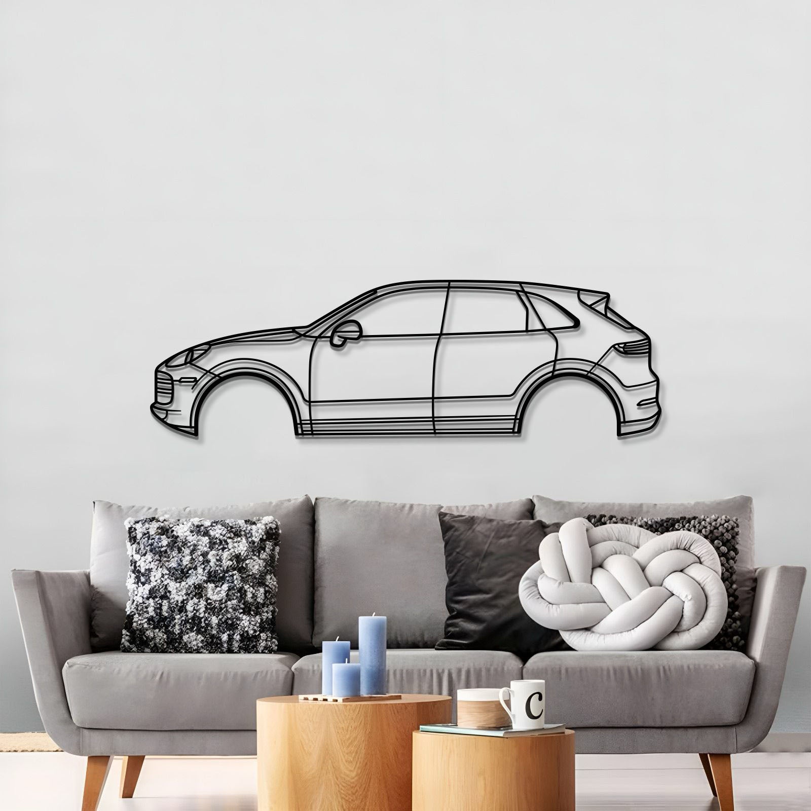 Metal Car Wall Art - MT0650