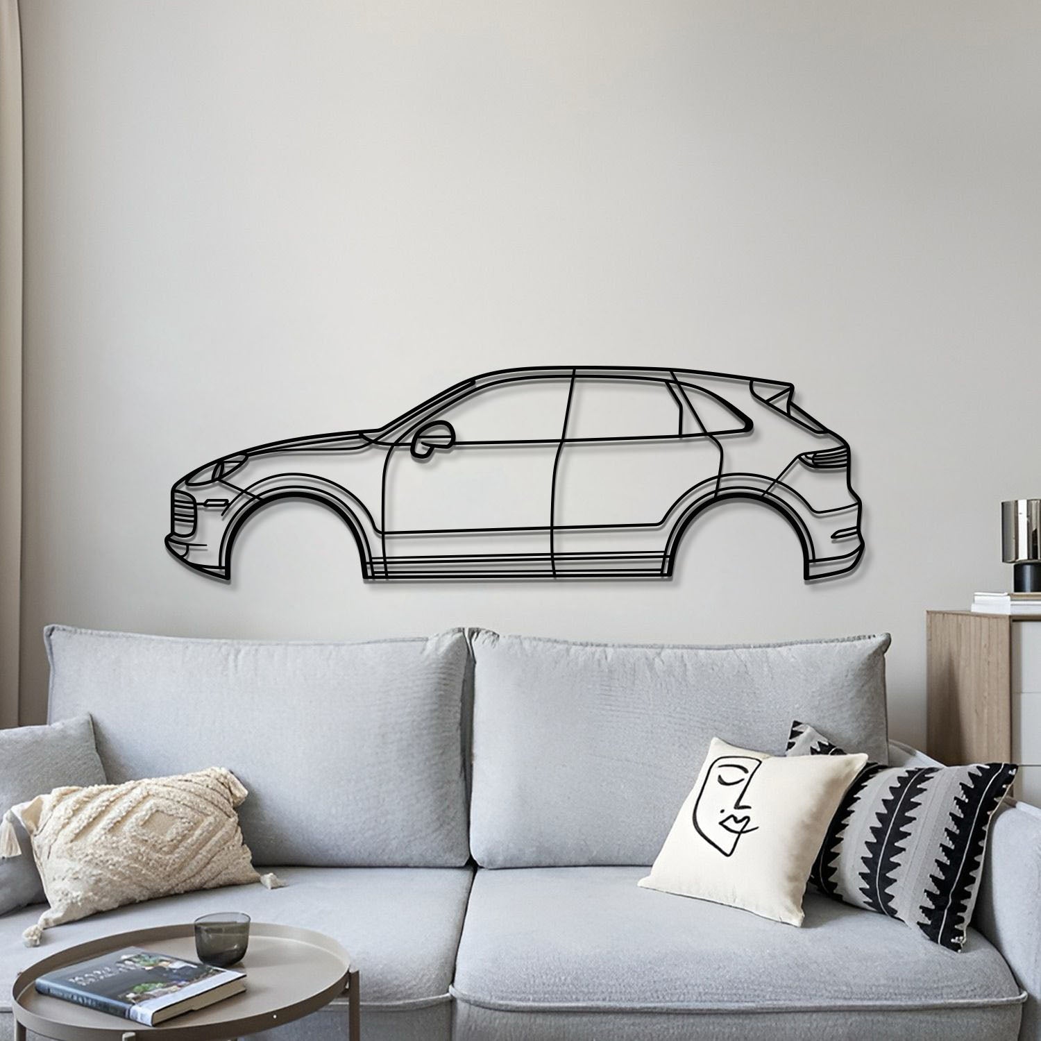 Metal Car Wall Art - MT0650