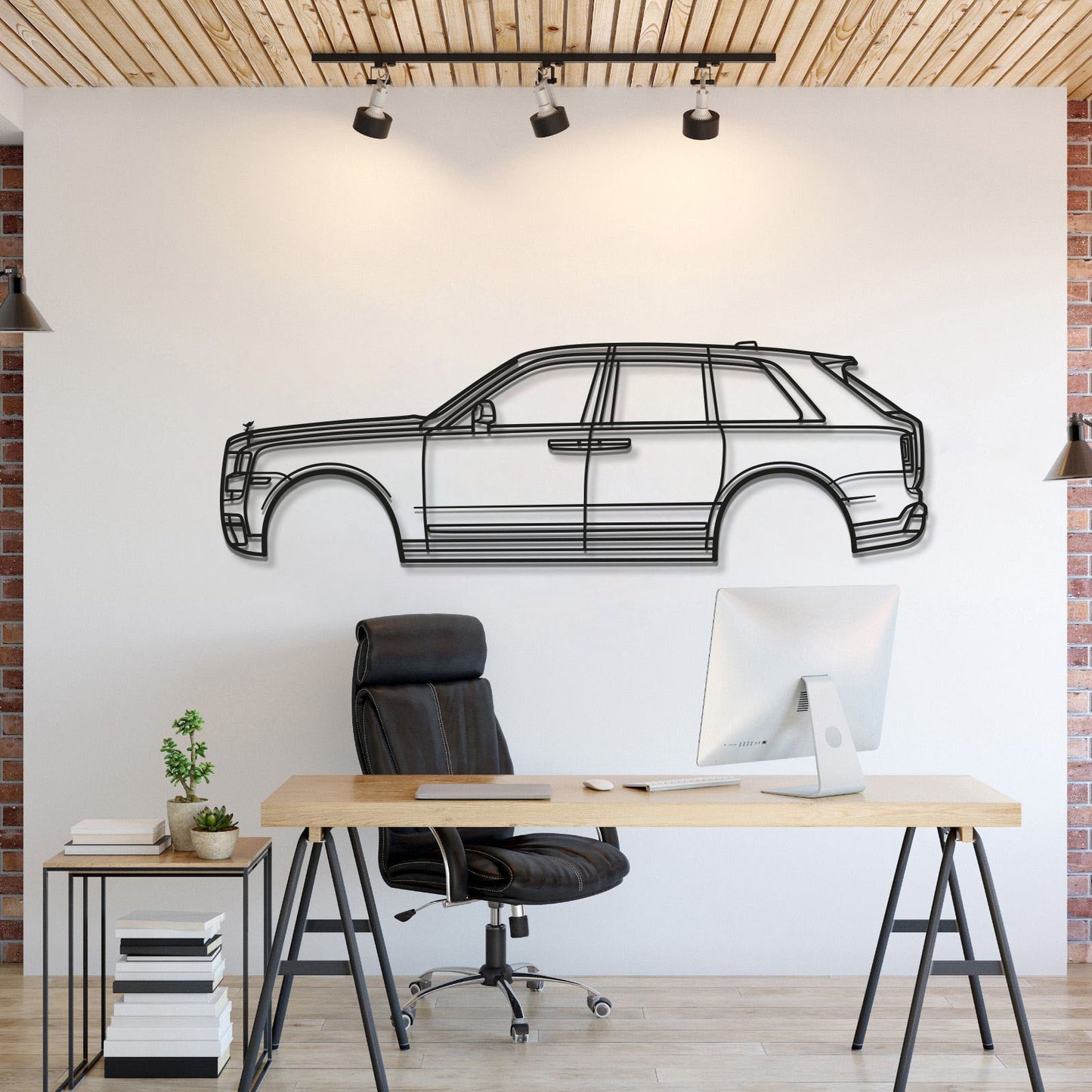2019 Cullinan 1st Gen Metal Car Wall Art - MT0654