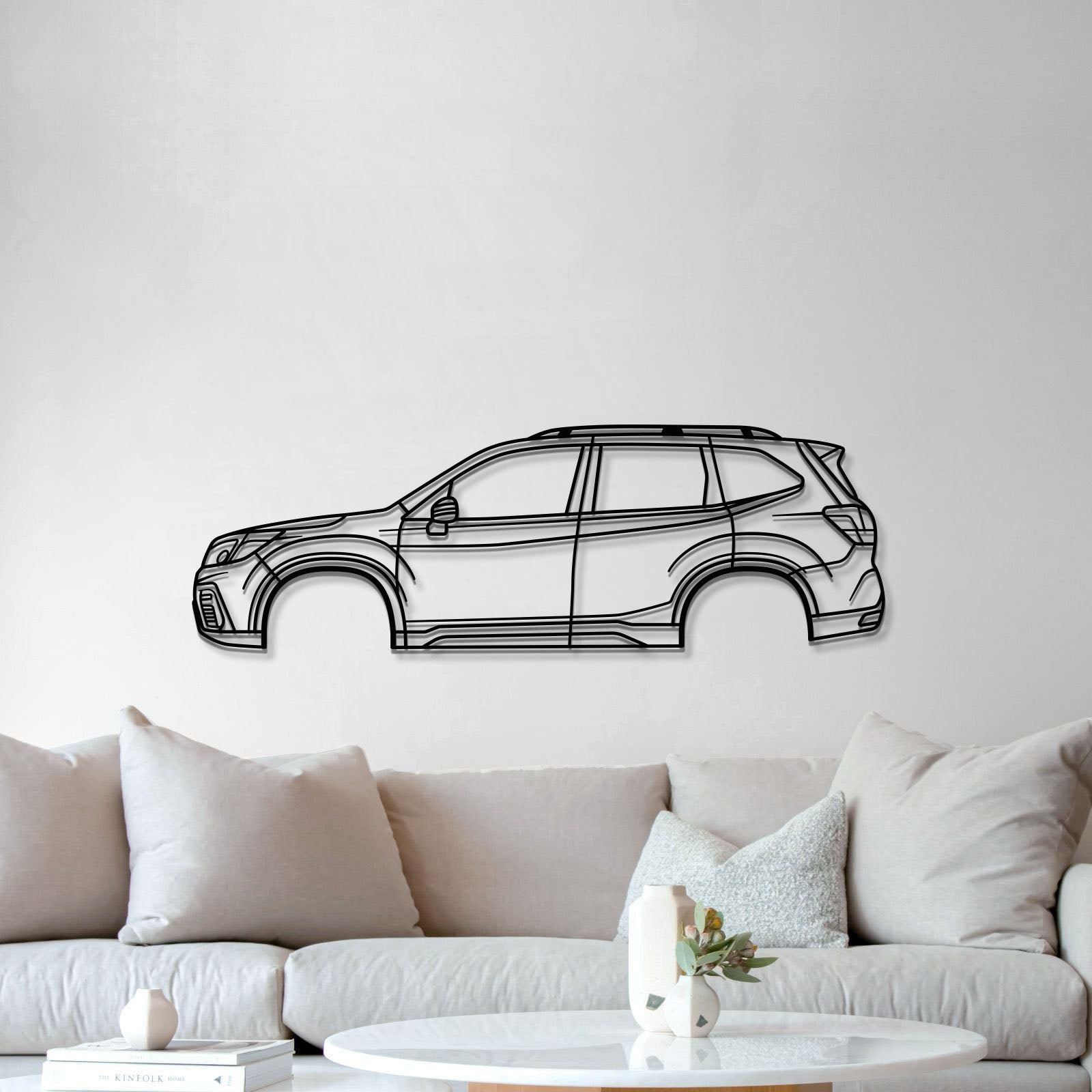 2019 Forester 5th Gen Metal Car Wall Art - MT0662