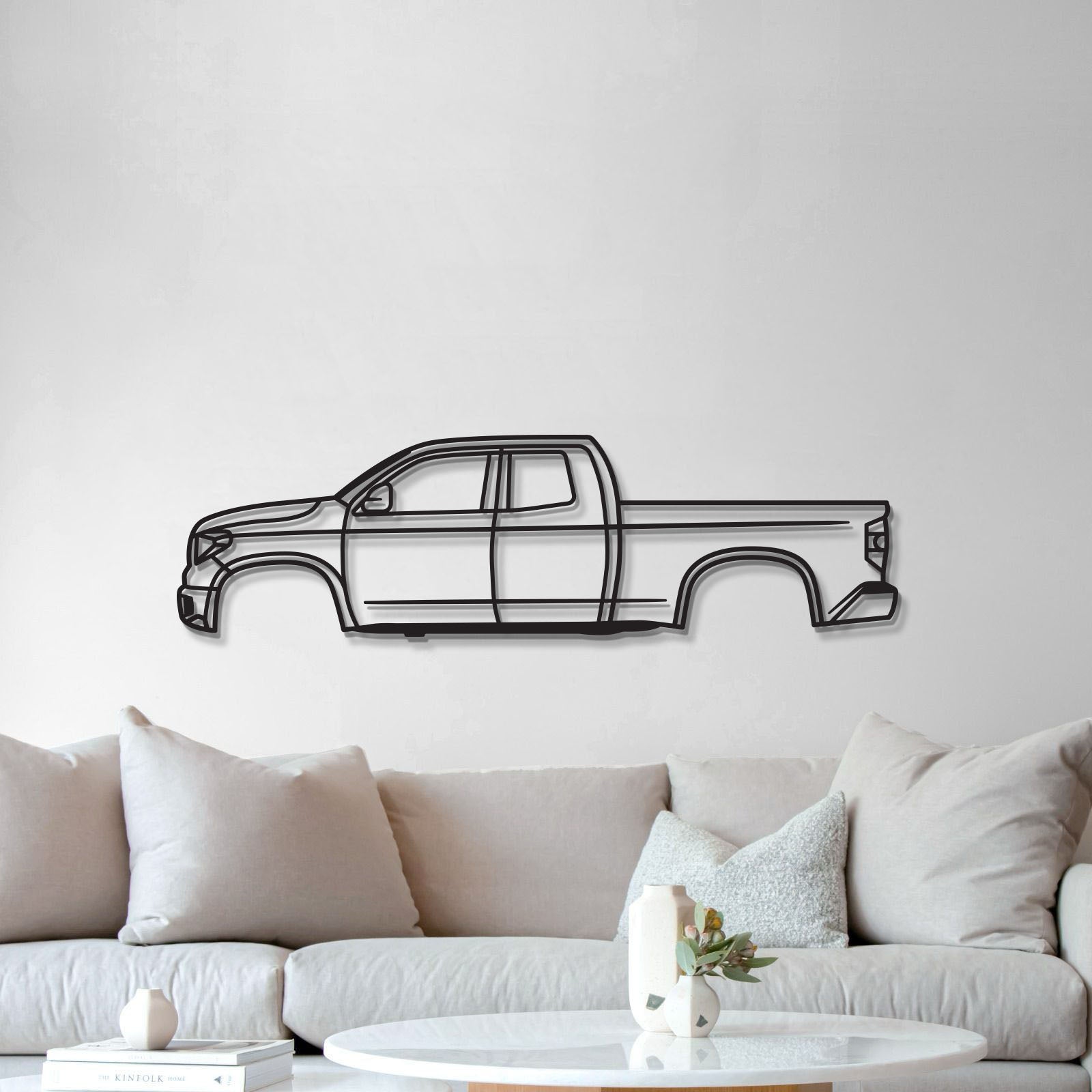2019 Tundra 2nd Gen Metal Car Wall Art - MT0682