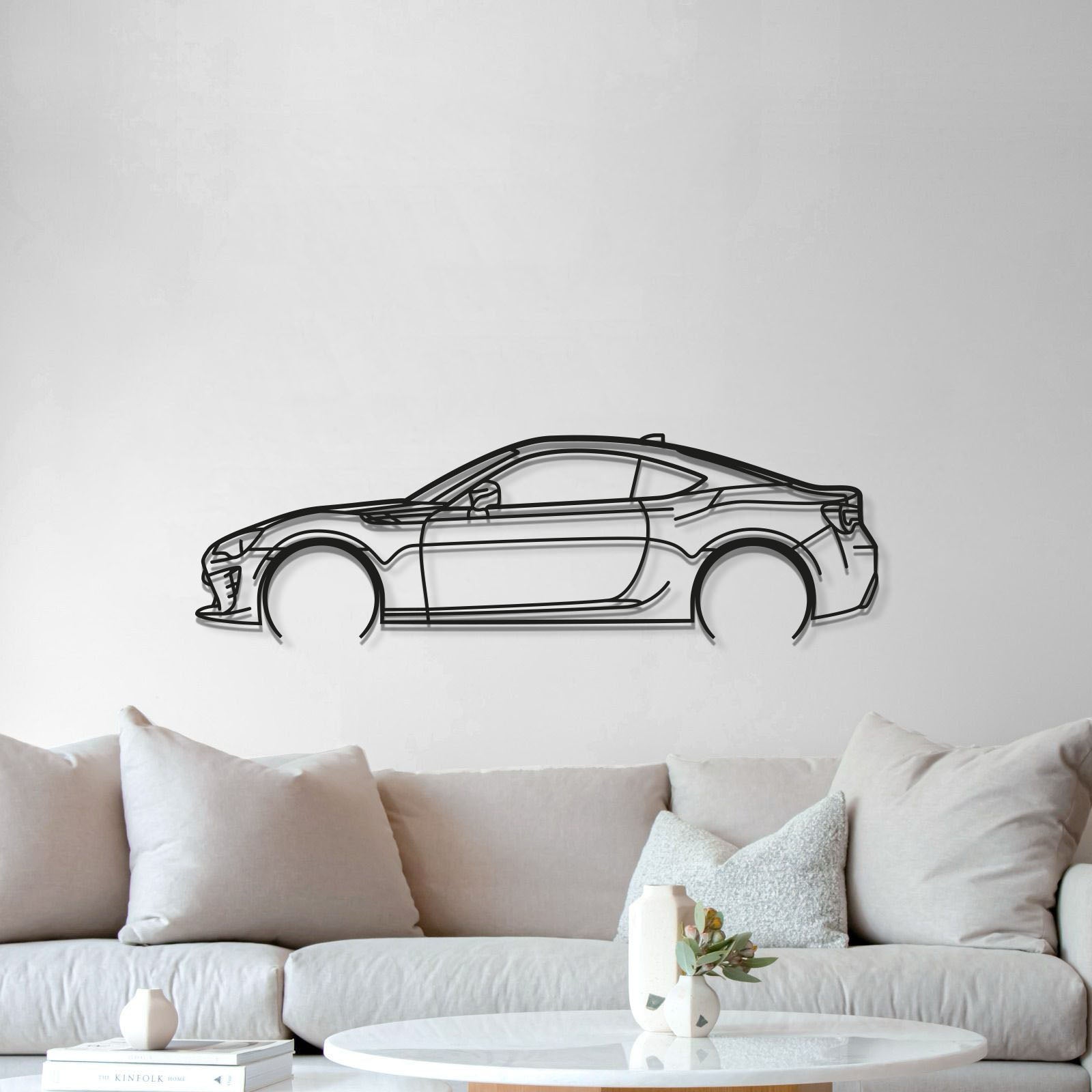 2017 GT86 Detailed Metal Car Wall Art - MT0597