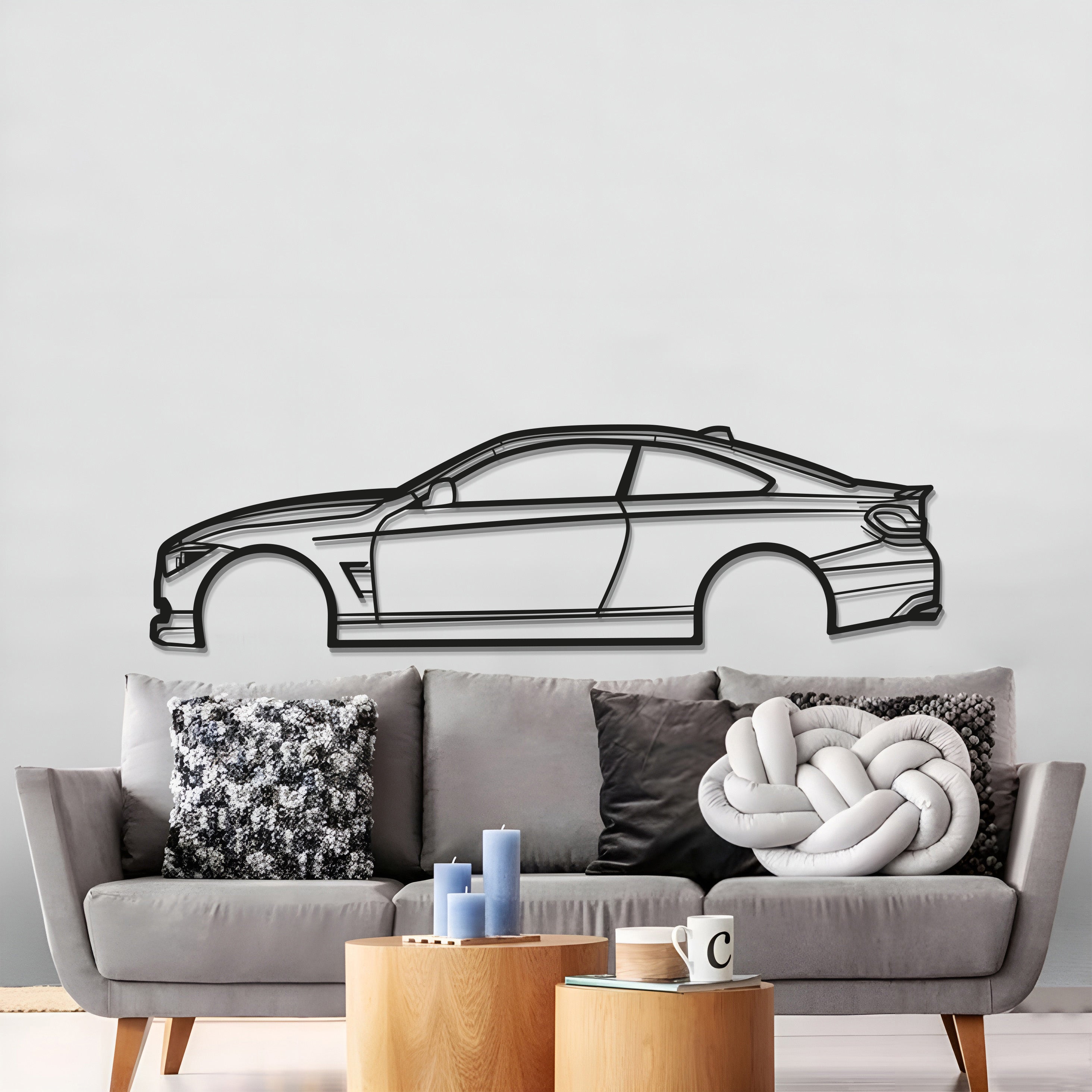 2020 ALPINA B4 Metal Car Wall Art - MT0691