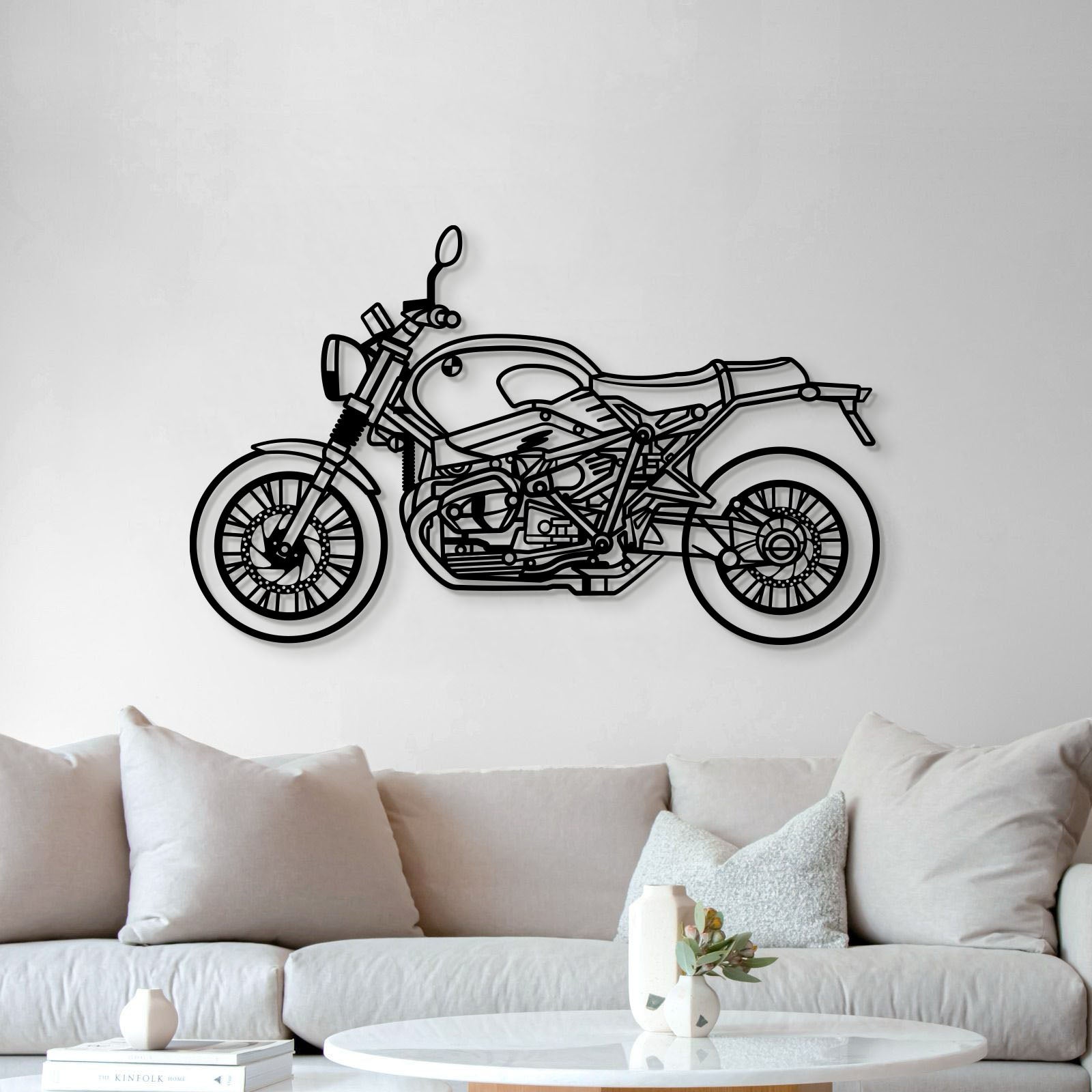 2020 R Nine T Metal Motorcycle Wall Art - MT1385