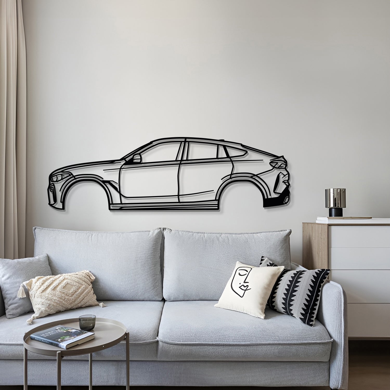 2020 X6 G06 3rd Gen Metal Car Wall Art - MT0729