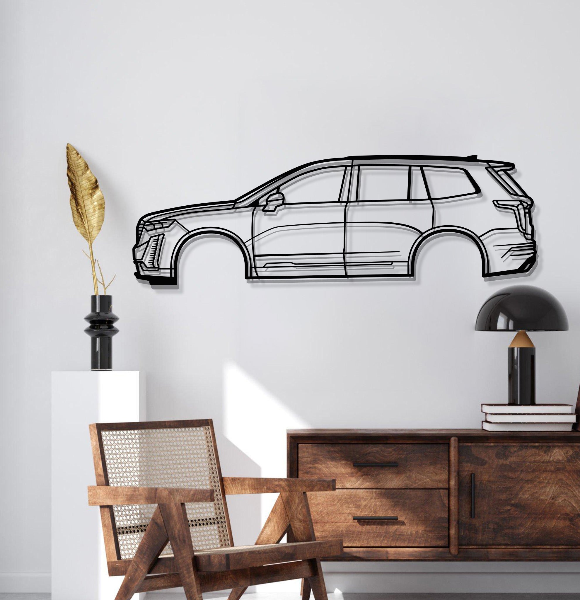 2020 XT6 1st Gen Metal Car Wall Art - MT0731