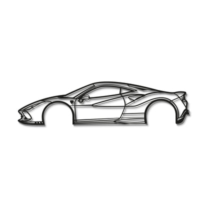 2020 F8 Tributo Metal Car Wall Art - MT0706