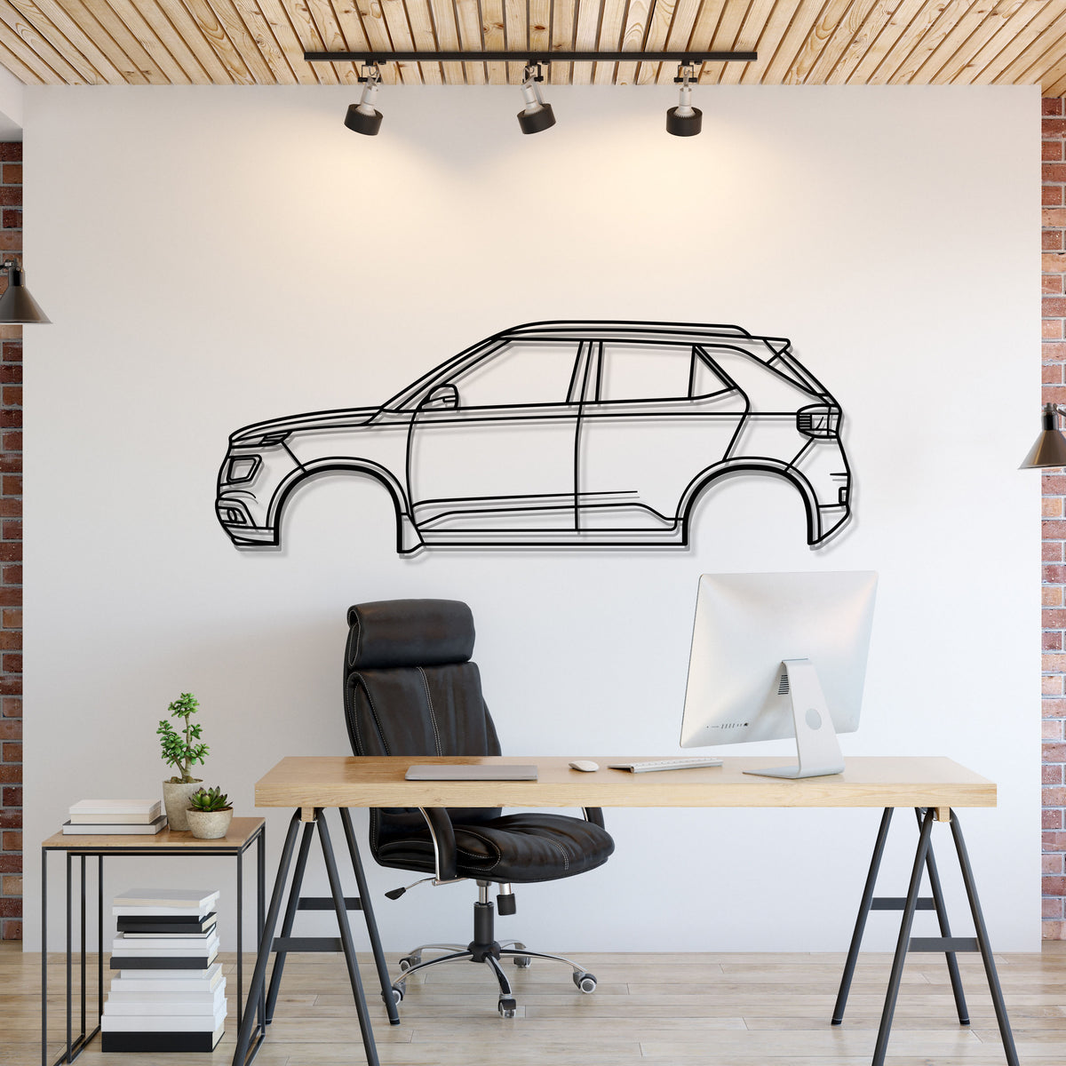 2020 Venue 1. Gen Metall-Wandkunst Auto – MT0725