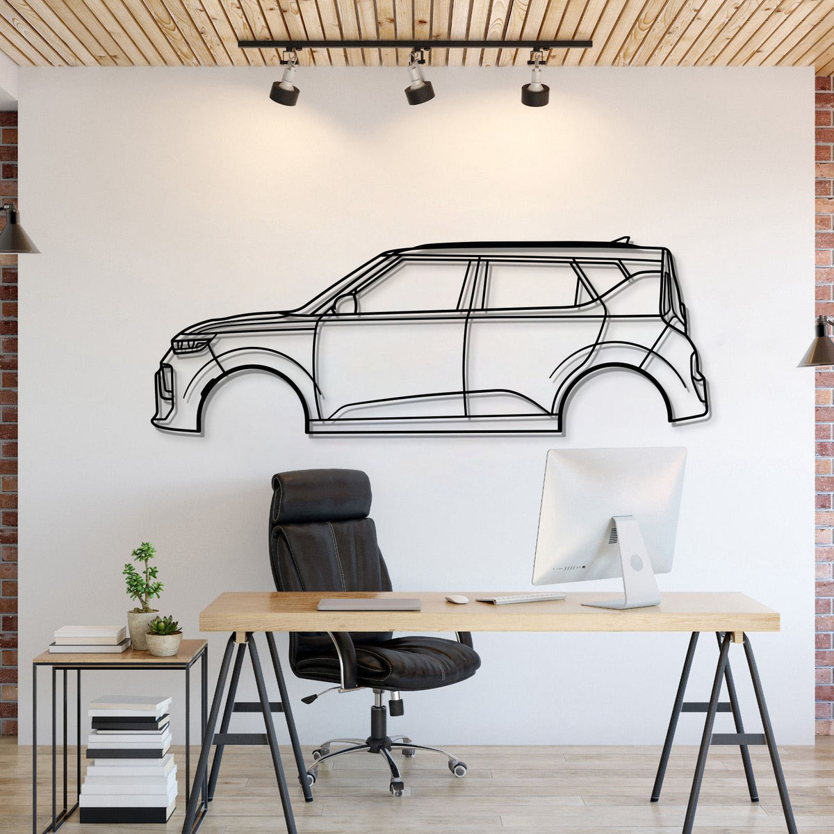 2020 Soul 3. Gen Metall Auto Wandkunst - MT0721