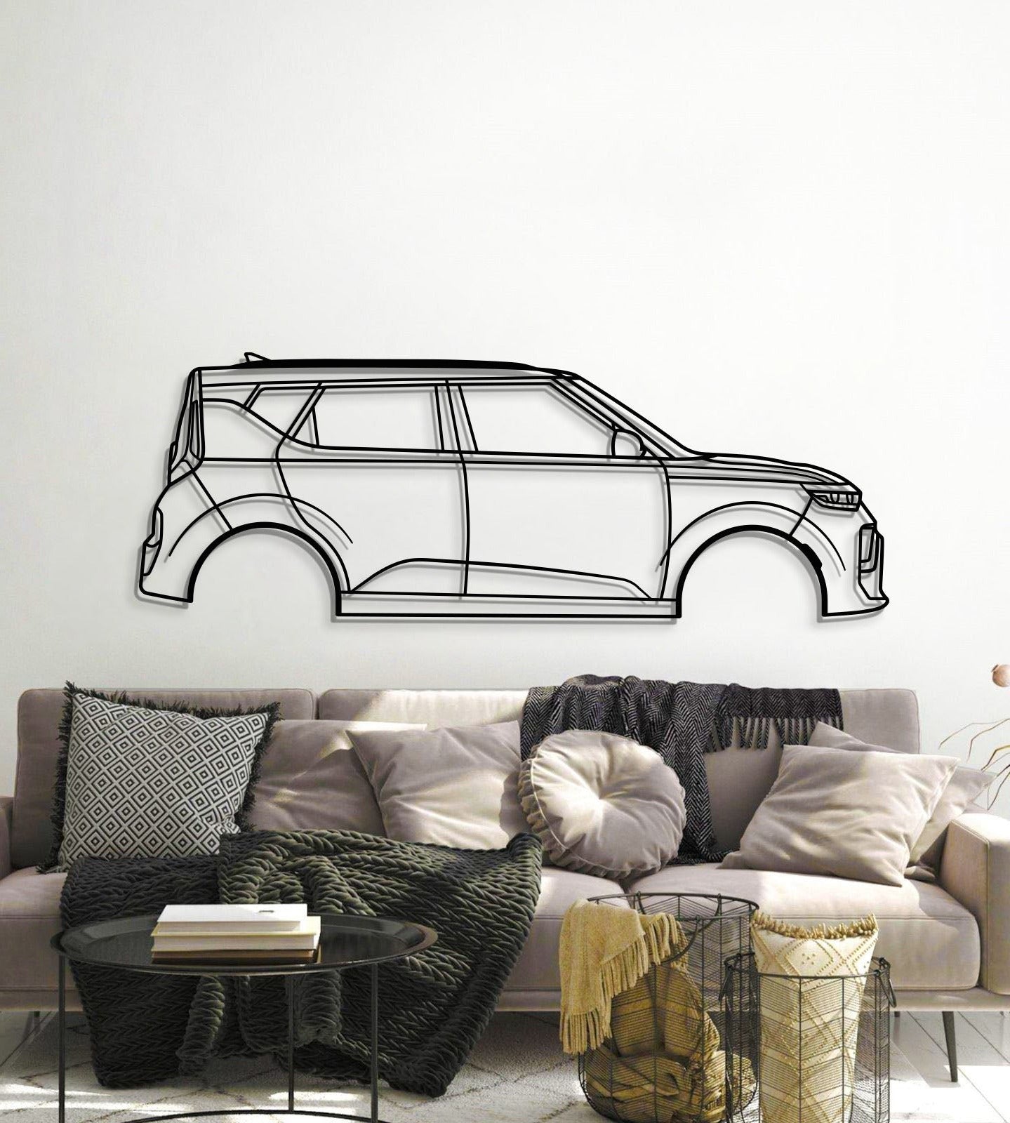 2020 Soul 3rd Gen Metal Car Wall Art - MT0721