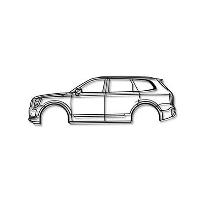 2020 Telluride 1st Gen Metal Car Wall Art - MT0724