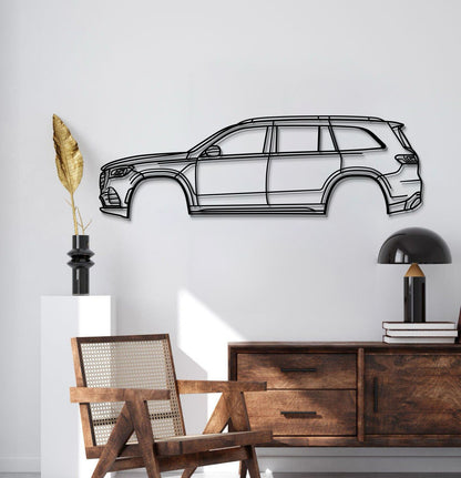 2020 GLS-Class SUV X167 (3rd Gen) Metal Car Wall Art - MT0711