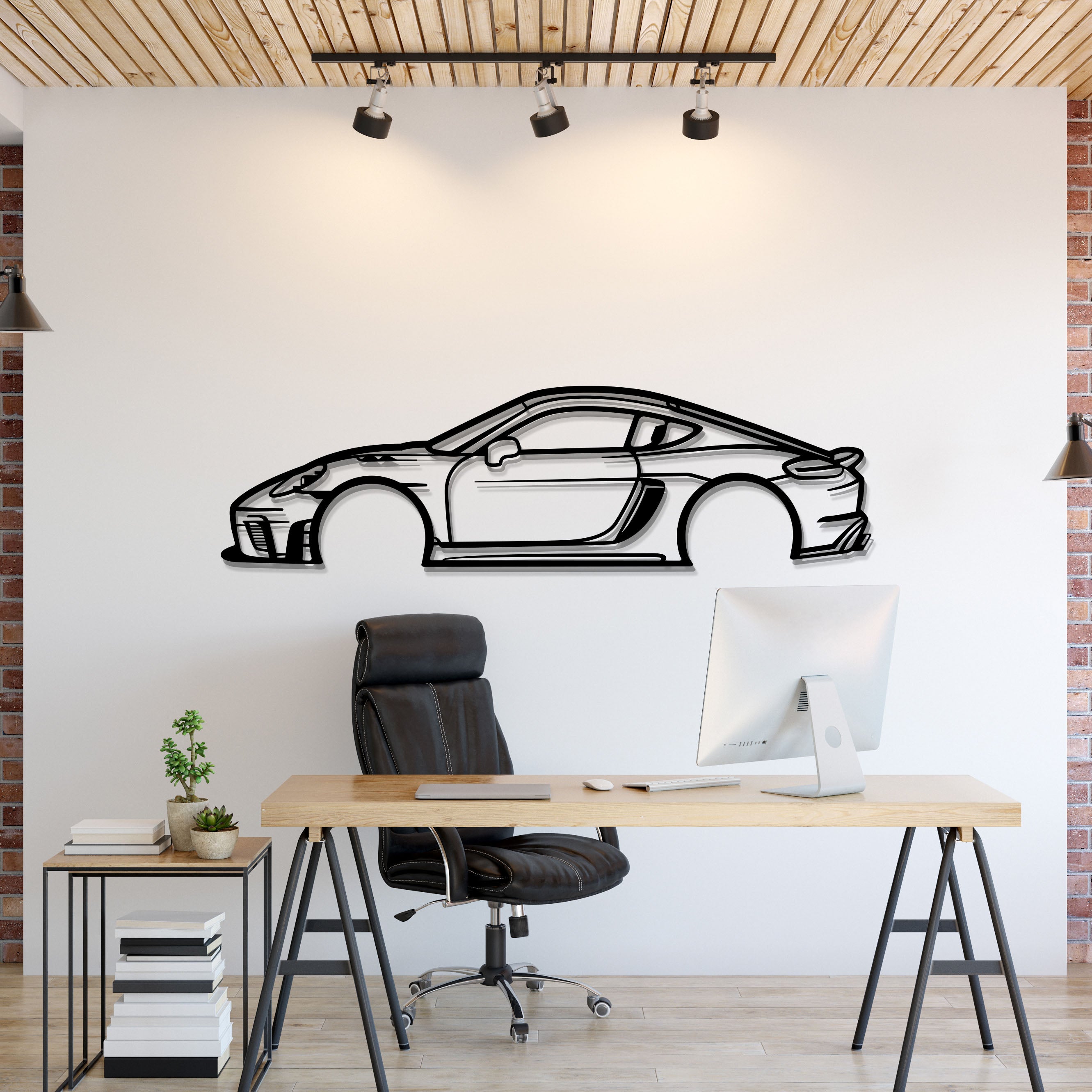 Metal Car Wall Art - MT0695