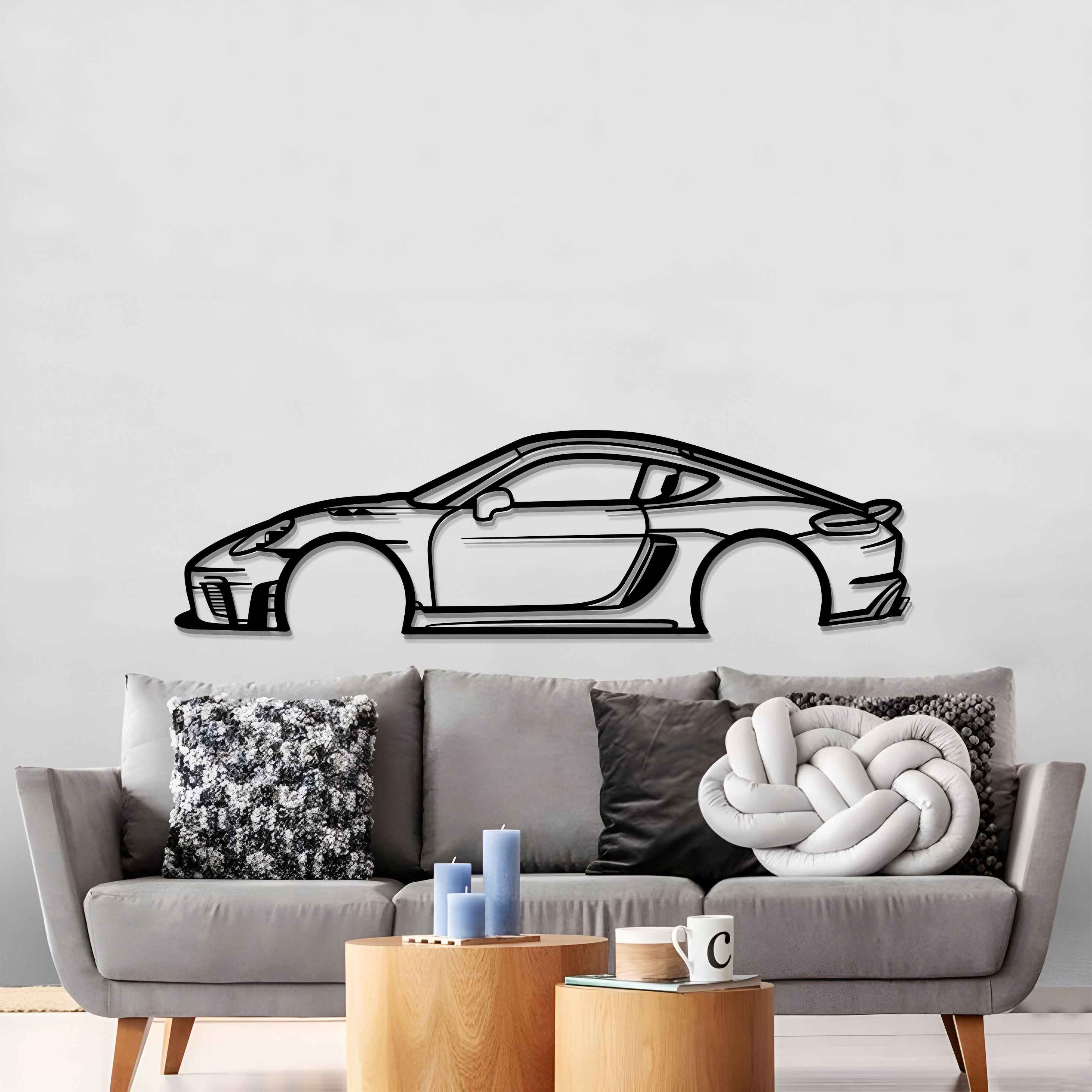 Metal Car Wall Art - MT0695