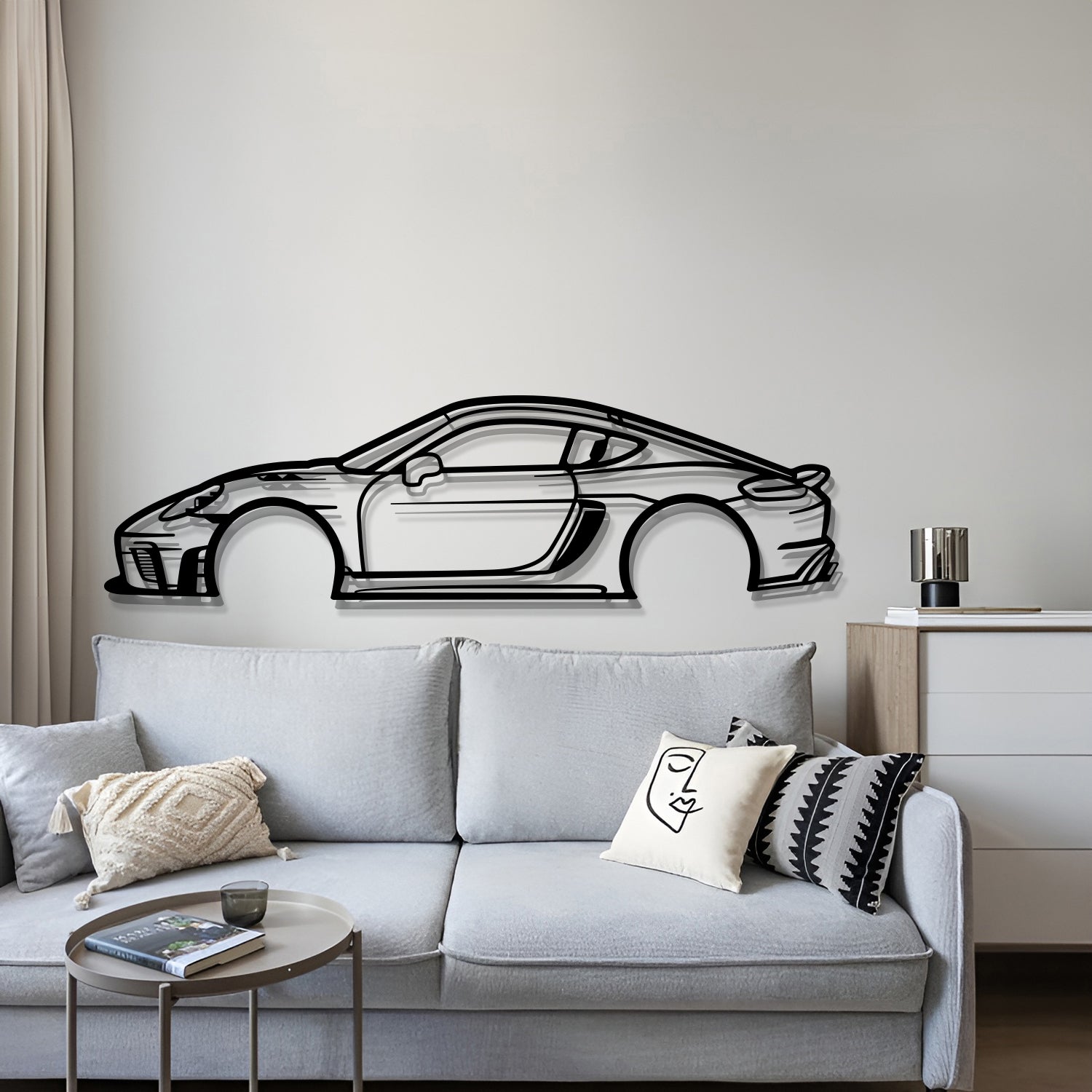 Metal Car Wall Art - MT0695