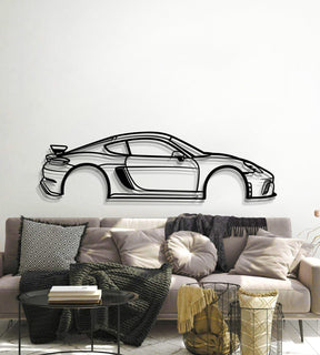 2020 Cayman 981 GT4 Metal Car Wall Art - MT0696