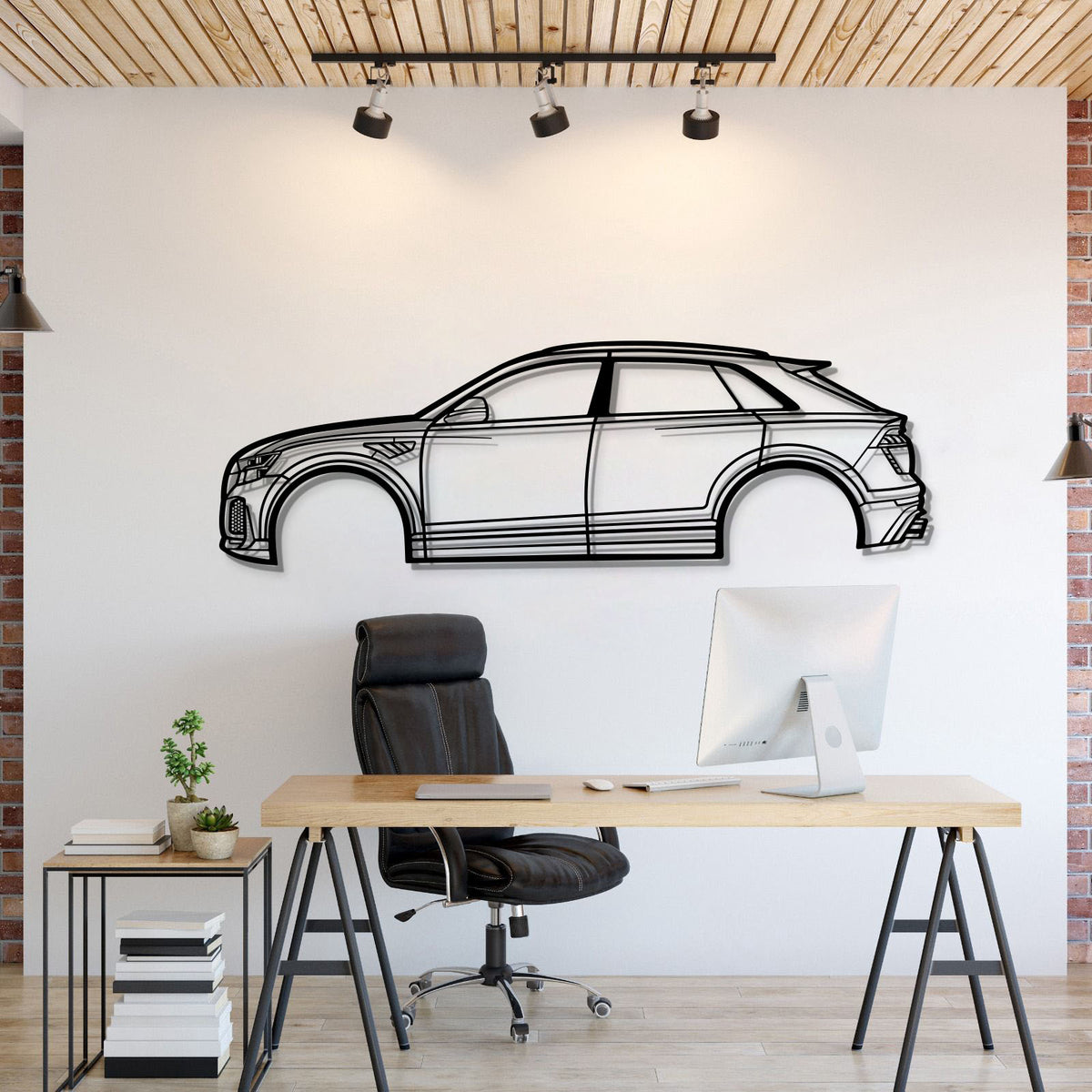 2021 Q8 ABT Metal Car Wall Art - MT0760