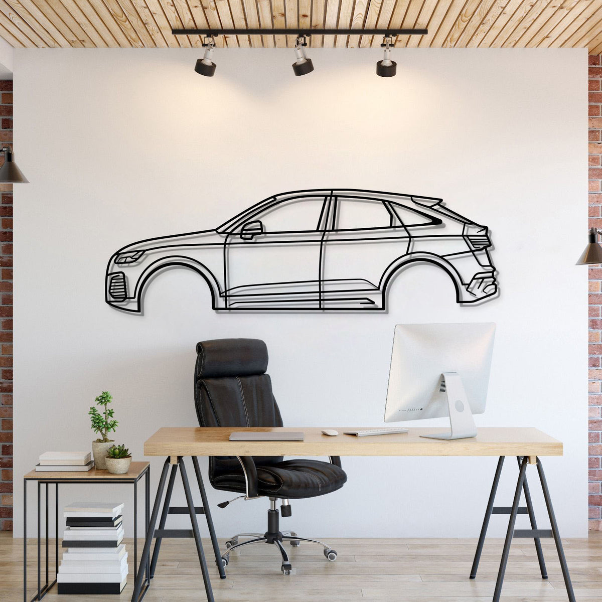 2021 SQ5 Sportback 2. Generation Metall Auto Wandkunst - MT0765