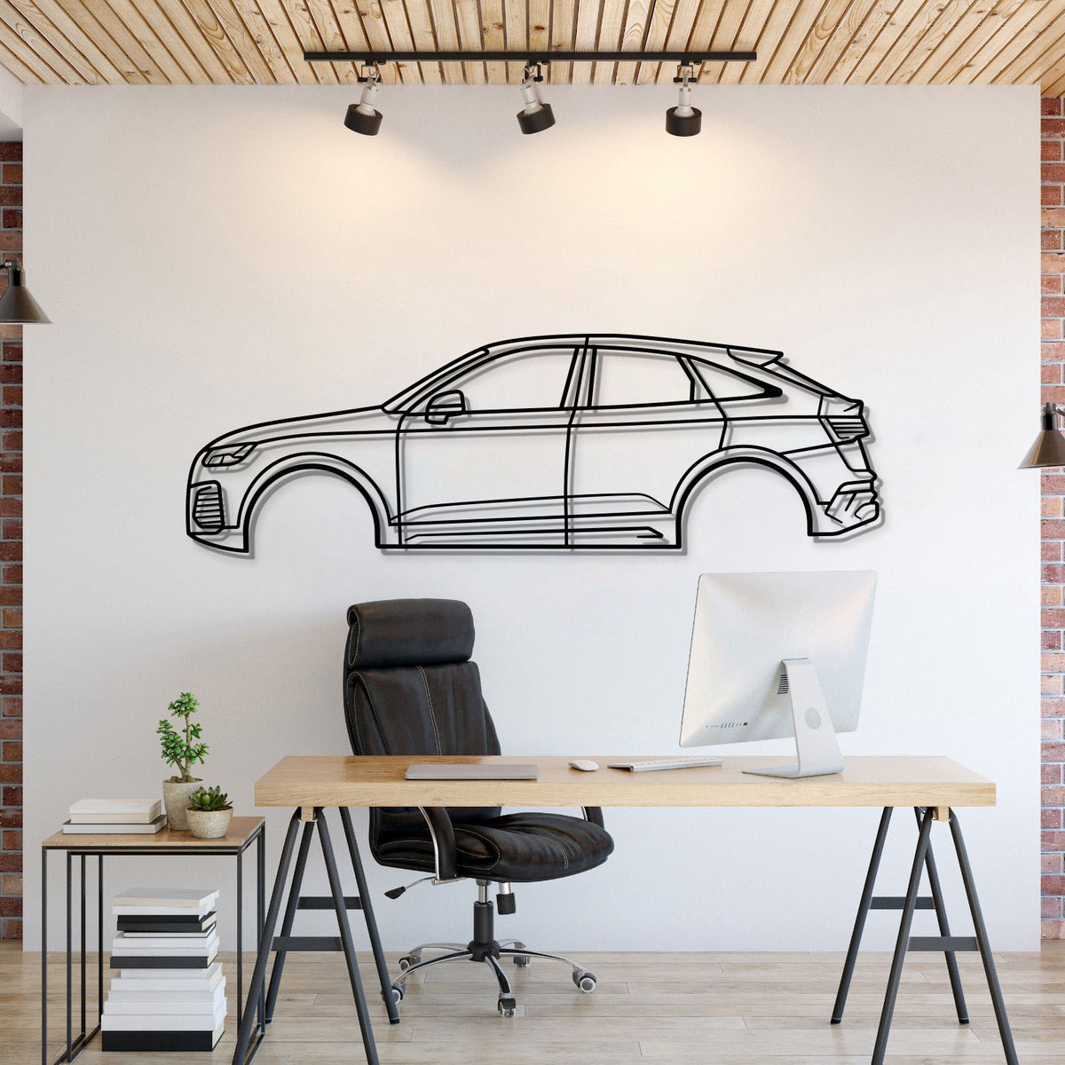 2021 SQ5 Sportback 2nd Gen Metal Car Wall Art - MT0765