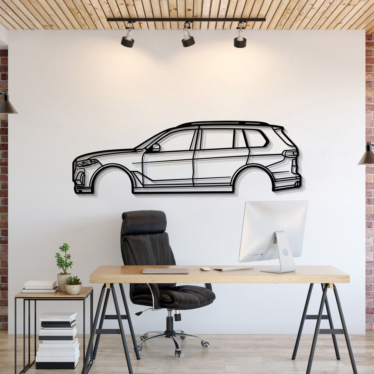 2021 Alpina XB7 G07 1st Gen Metal Car Wall Art - MT0737