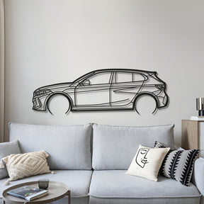 2021 M135i F40 Detailed Metal Car Wall Art - MT0754