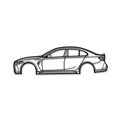 2021 M3 G80 Competition Automotive Metal Wall Art Piece