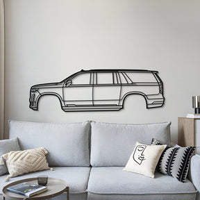 2021 Escalade ESV 5th Gen Metal Car Wall Art - MT0747