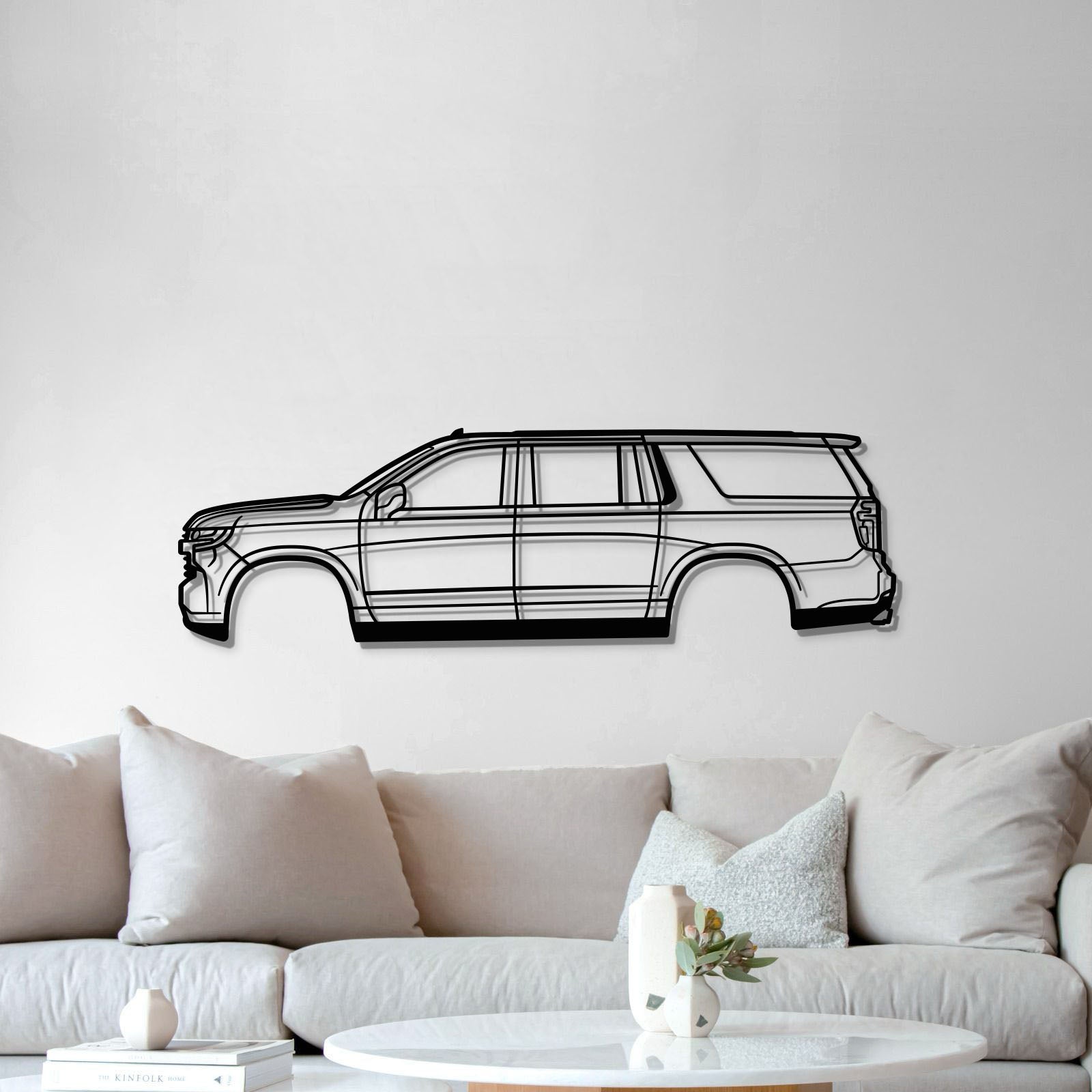 2021 Suburban 12th Gen Metal Car Wall Art - MT0766