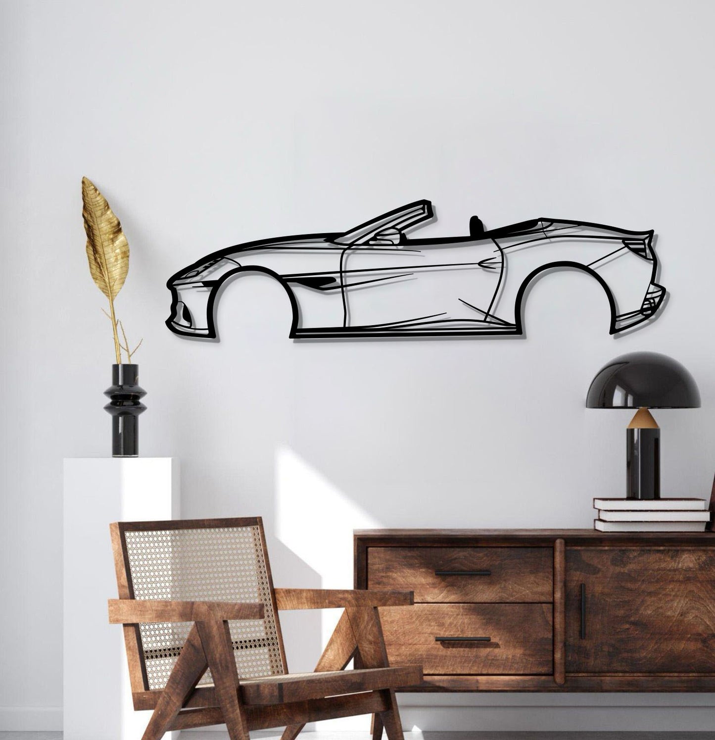 2021 Portofino Metall Auto Wandkunst - MT0758