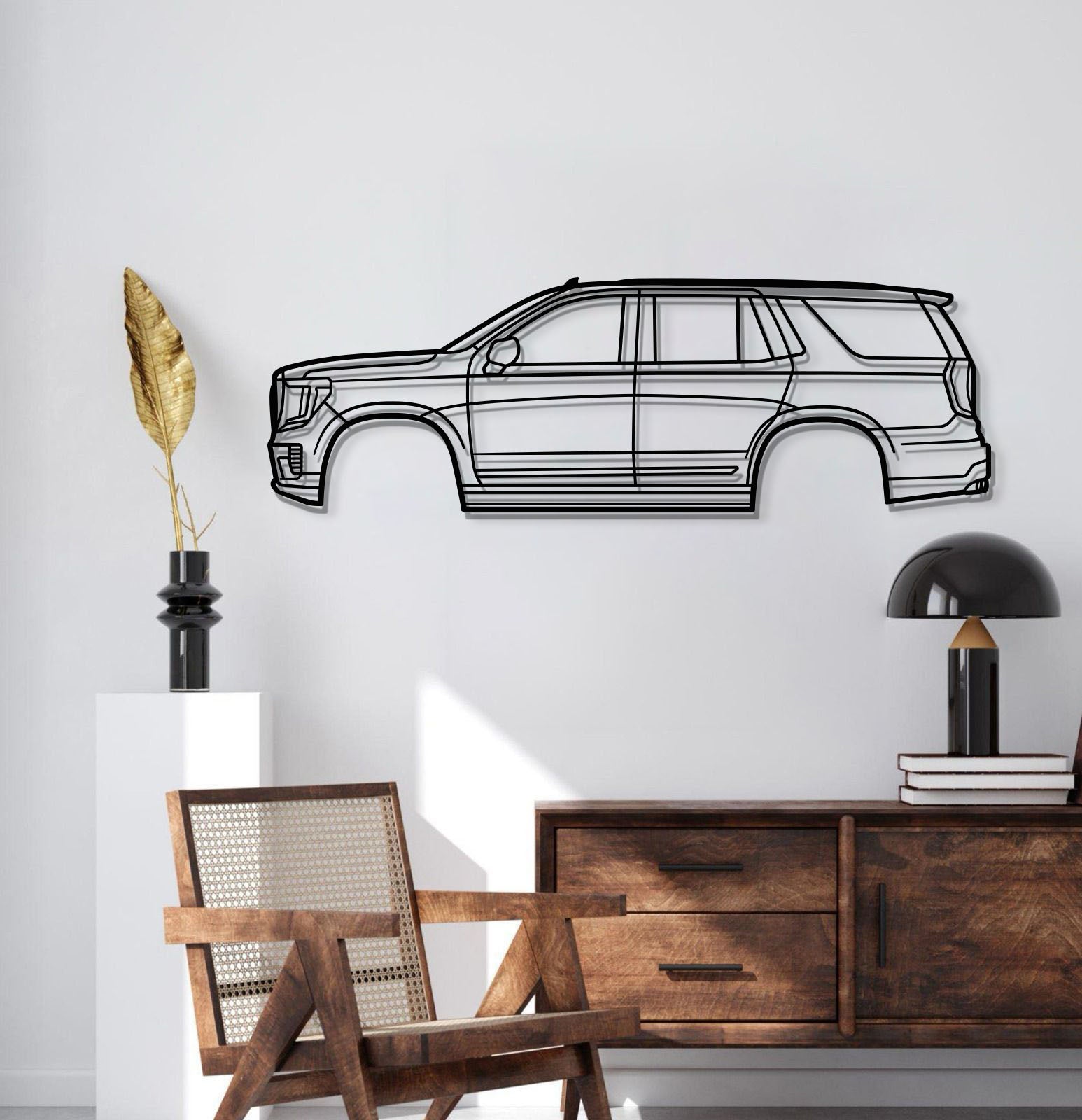 2021 Yukon 5th Gen Metal Car Wall Art - MT0770