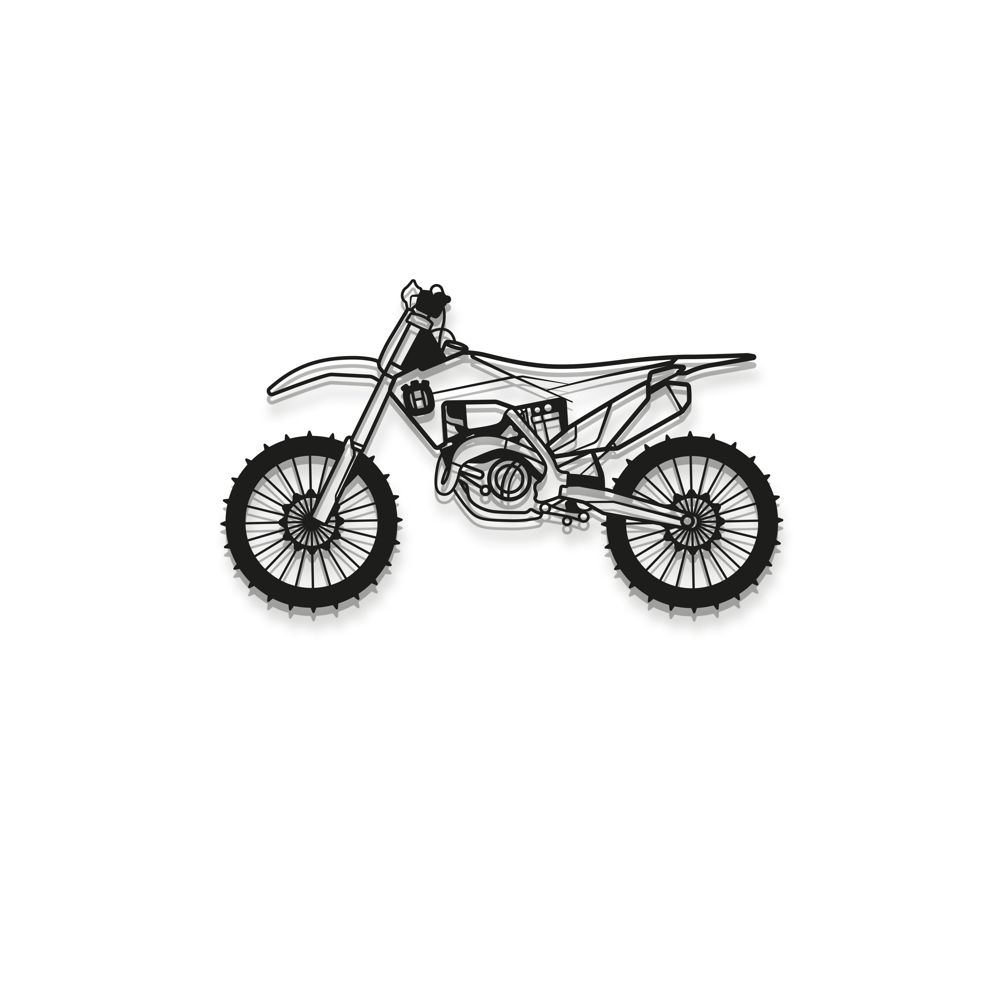 2021 FX450 Metal Motorcycle Wall Art - MT1400