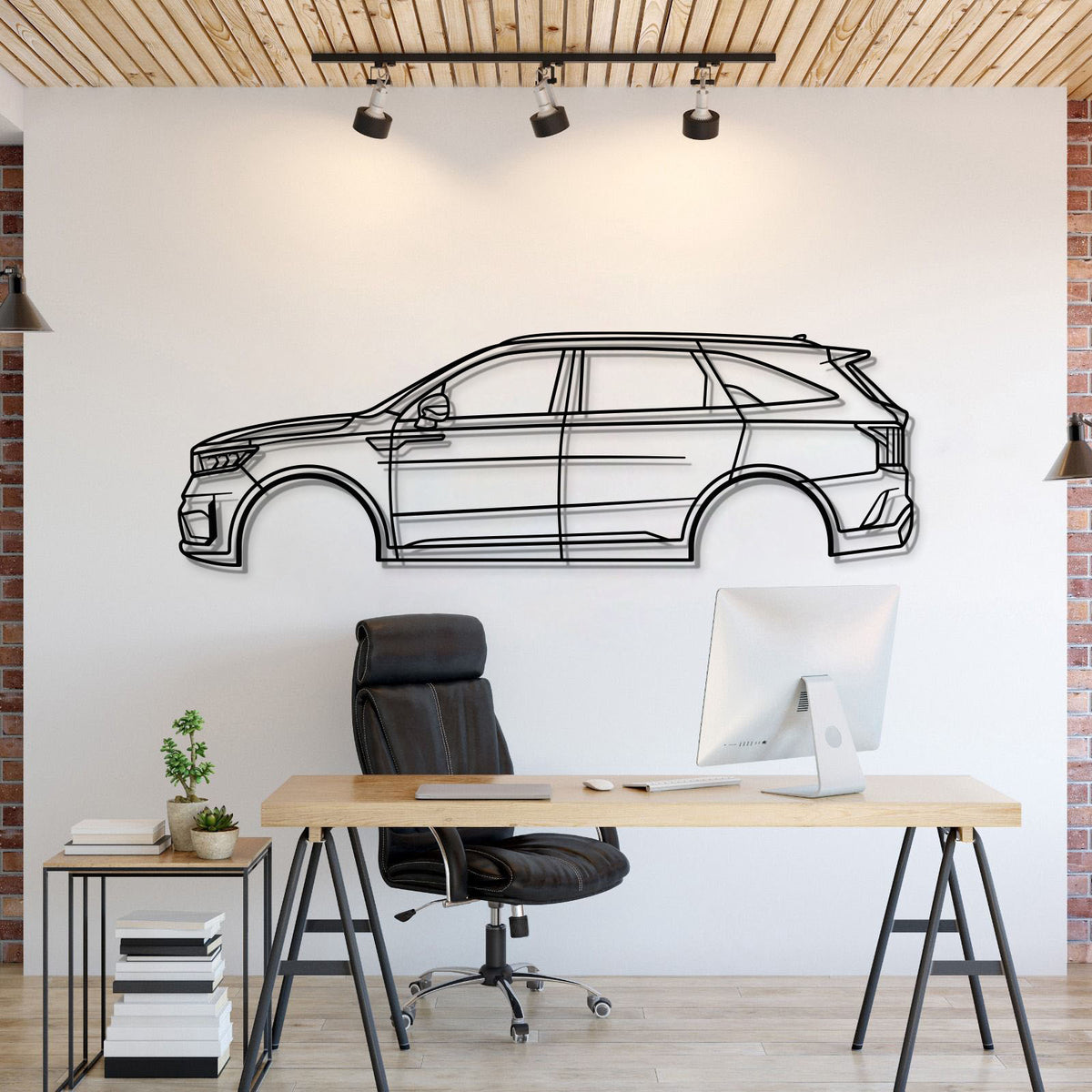 2021 Sorento 4. Gen Metall Auto Wandkunst - MT0764