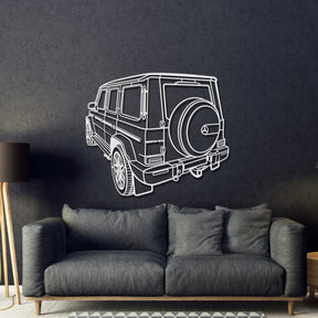 2021 G Class Perspective Metal Car Wall Art - MT1175