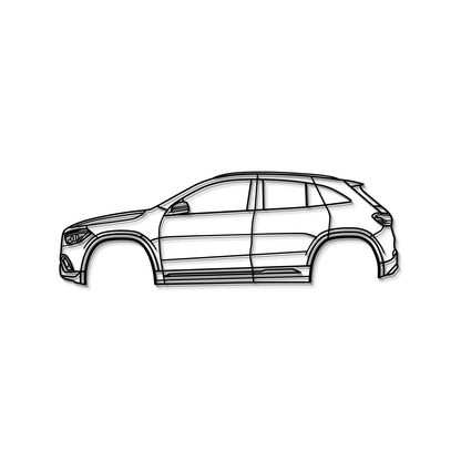 2021 GLA-Class SUV H247 (2nd Gen) Metal Car Wall Art - MT0750