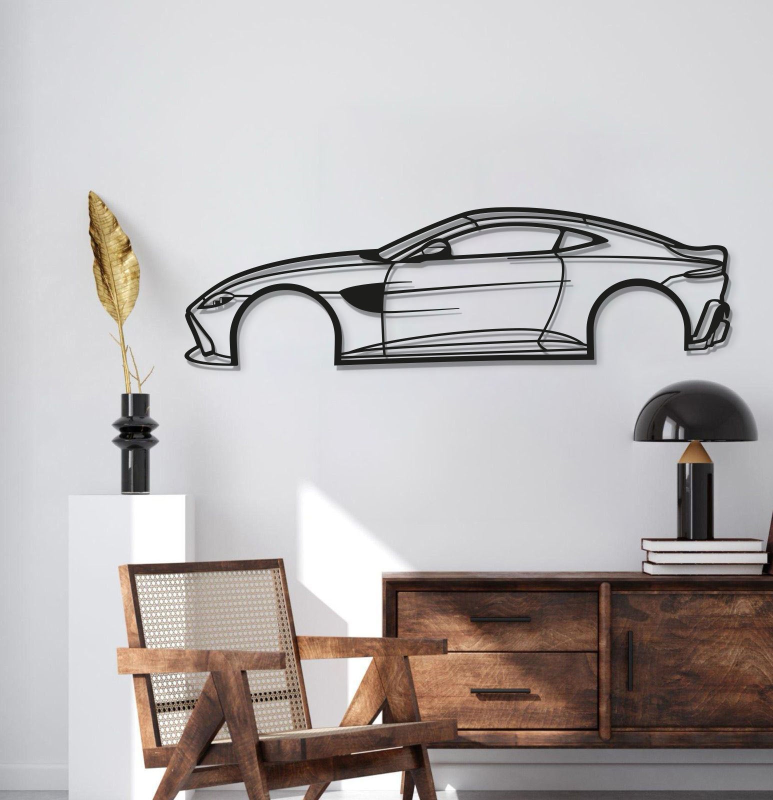 2022 Vantage Metal Car Wall Art - MT0819