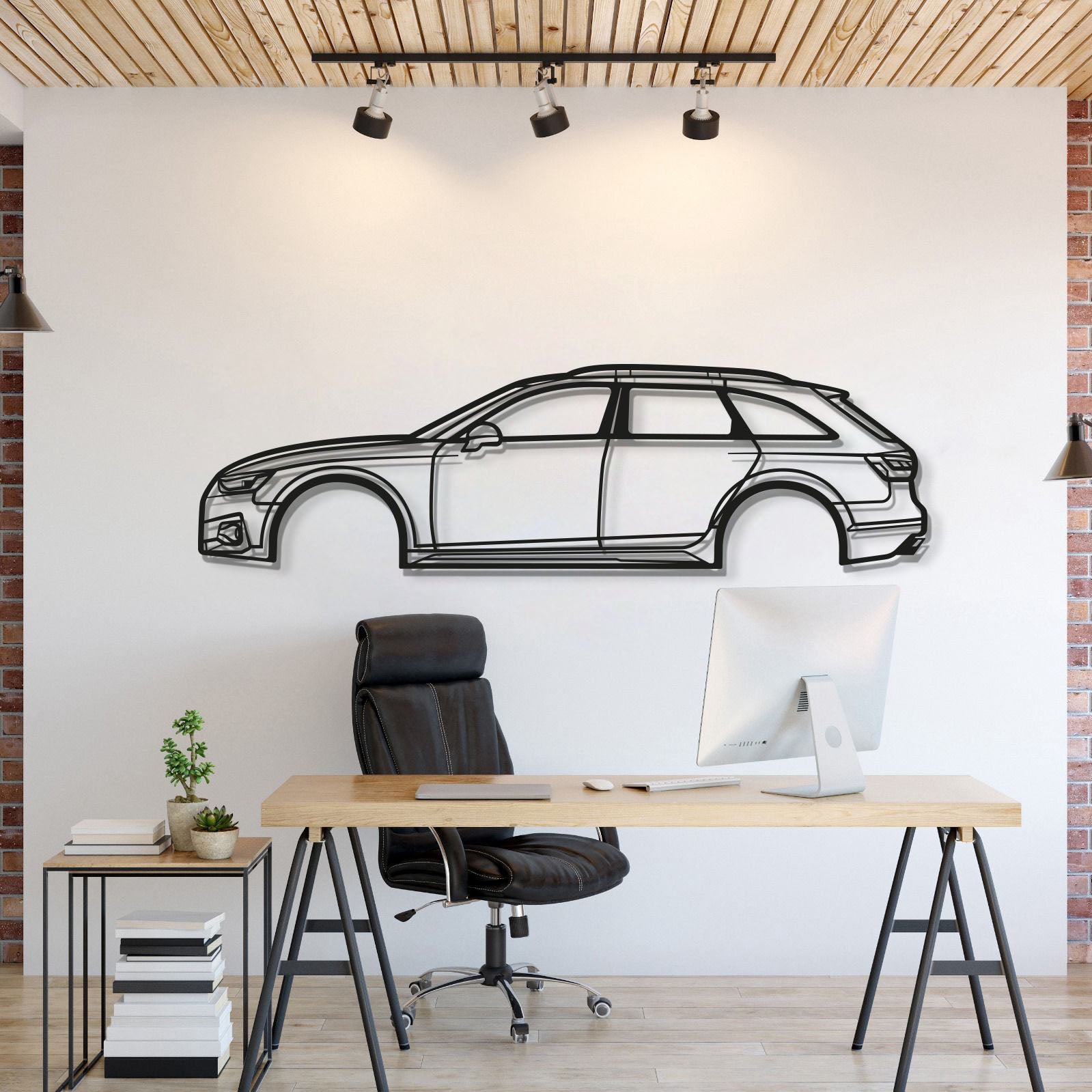 2022 A4 ALLROAD Metal Car Wall Art - MT0775