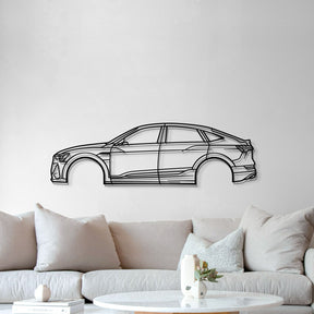 2022 e-tron S Sportback 1st Gen Metal Car Wall Art - MT0778