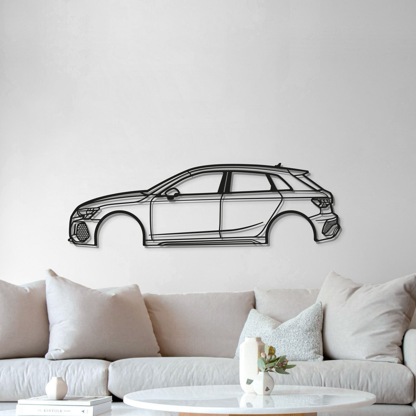 2022 RS3 Metal Car Wall Art - MT0813